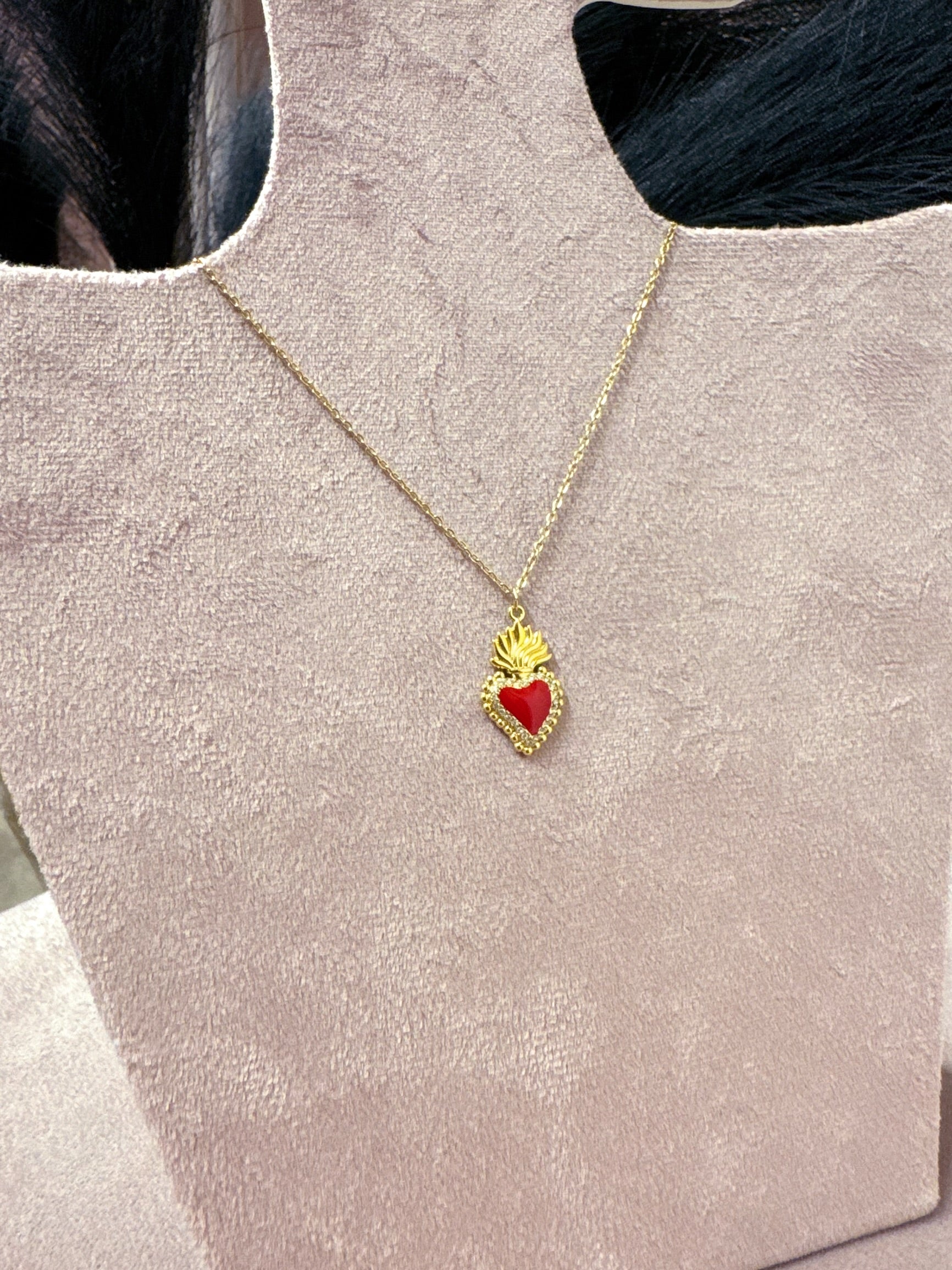 Collana Mix Oro Cuori