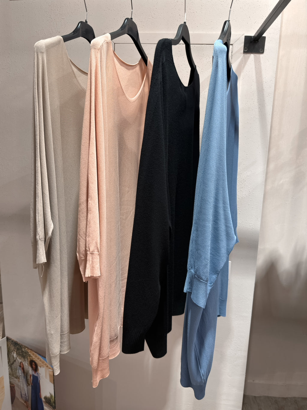 Maxi Maglia Filo Viscosa +colori