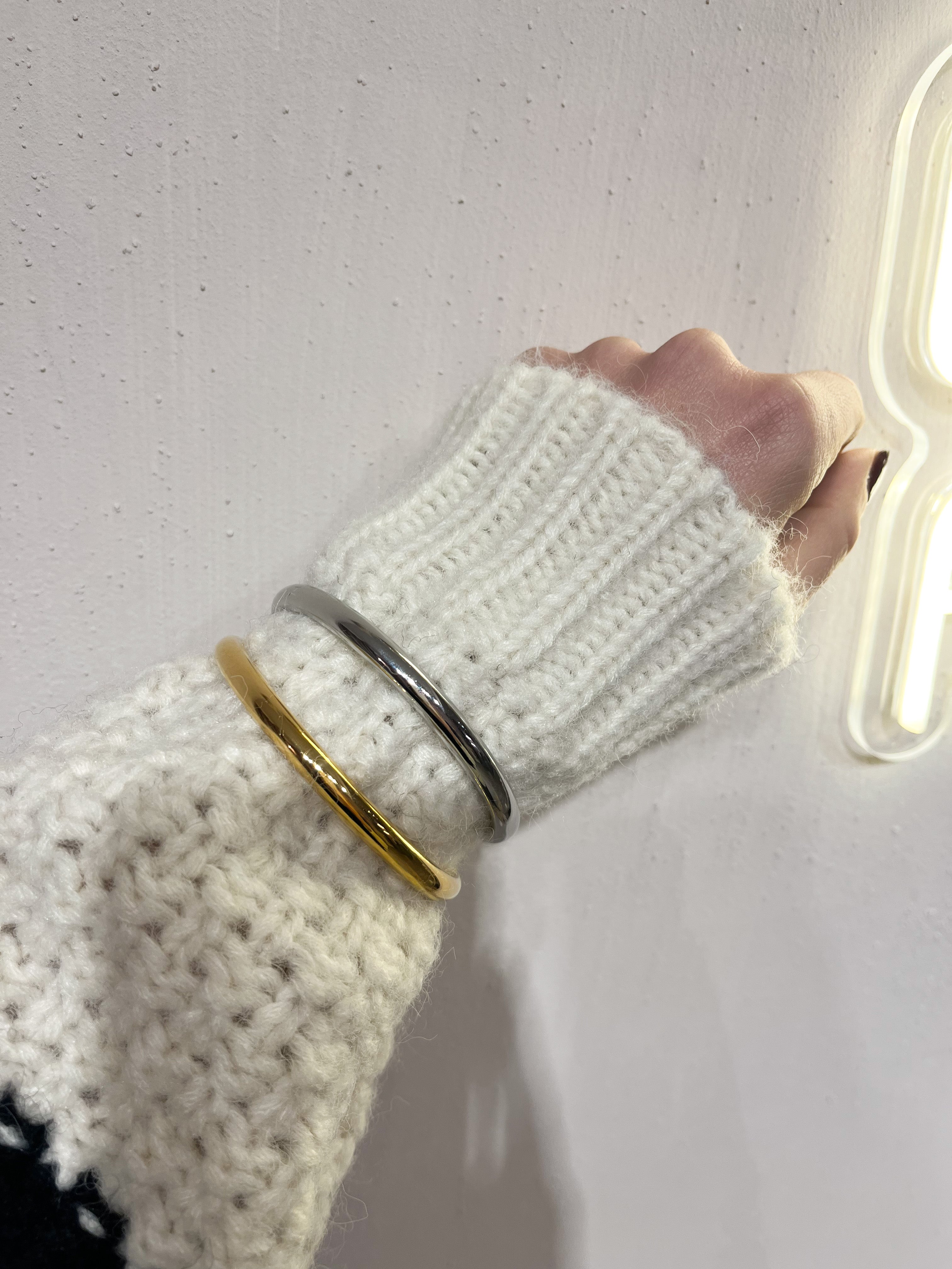 Bracciale Tubolare Cerchio +colori