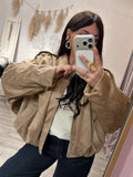 Bomber Suede Over Sabbia