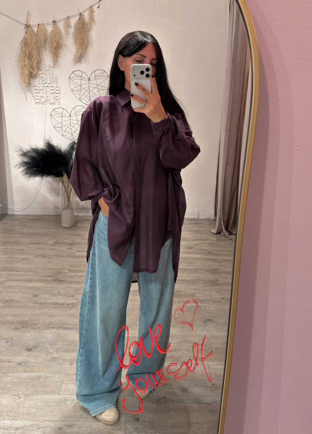 Maxi Camicia Waffle Drusilla +colori