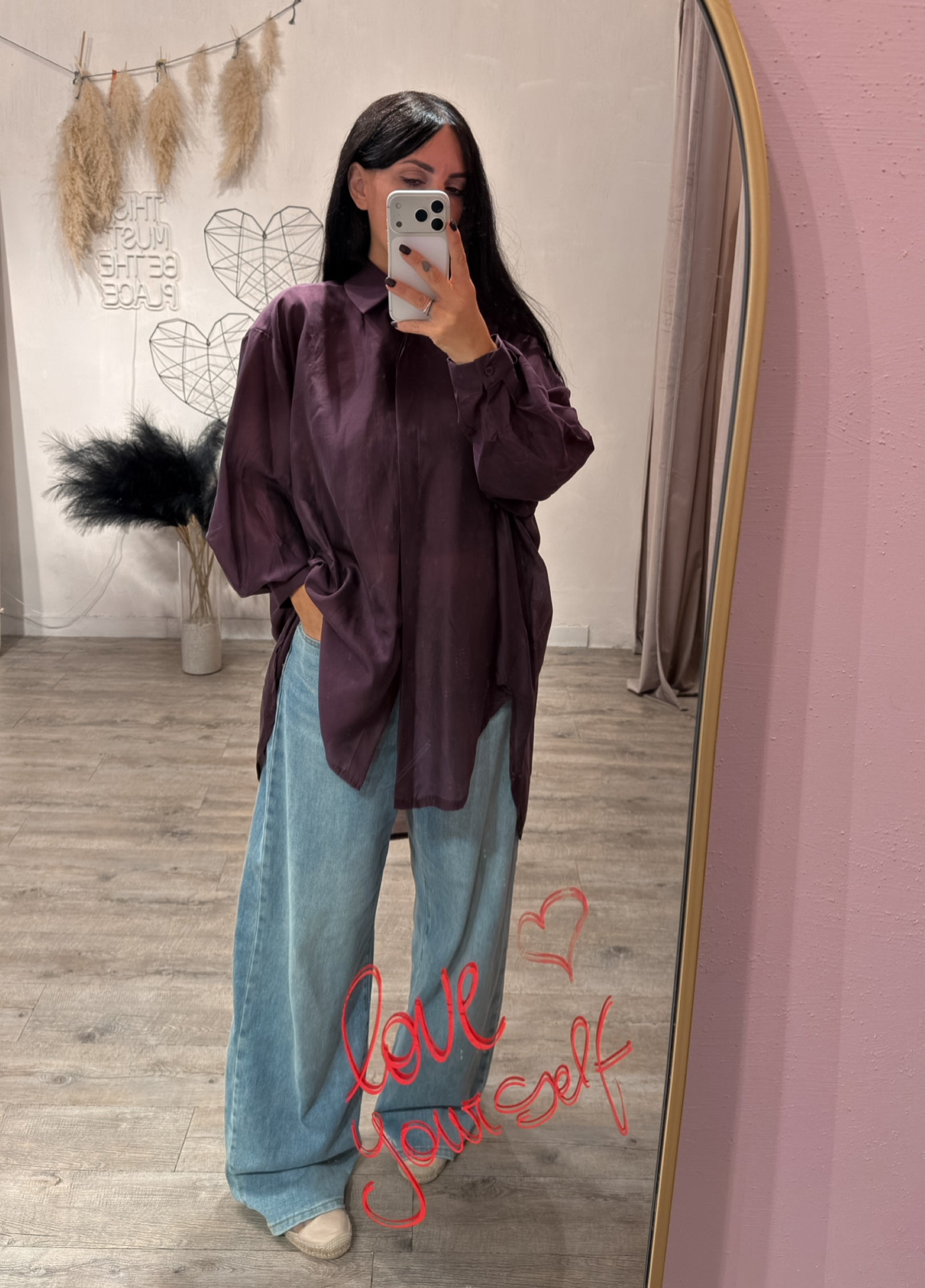 Maxi Camicia Waffle Drusilla +colori