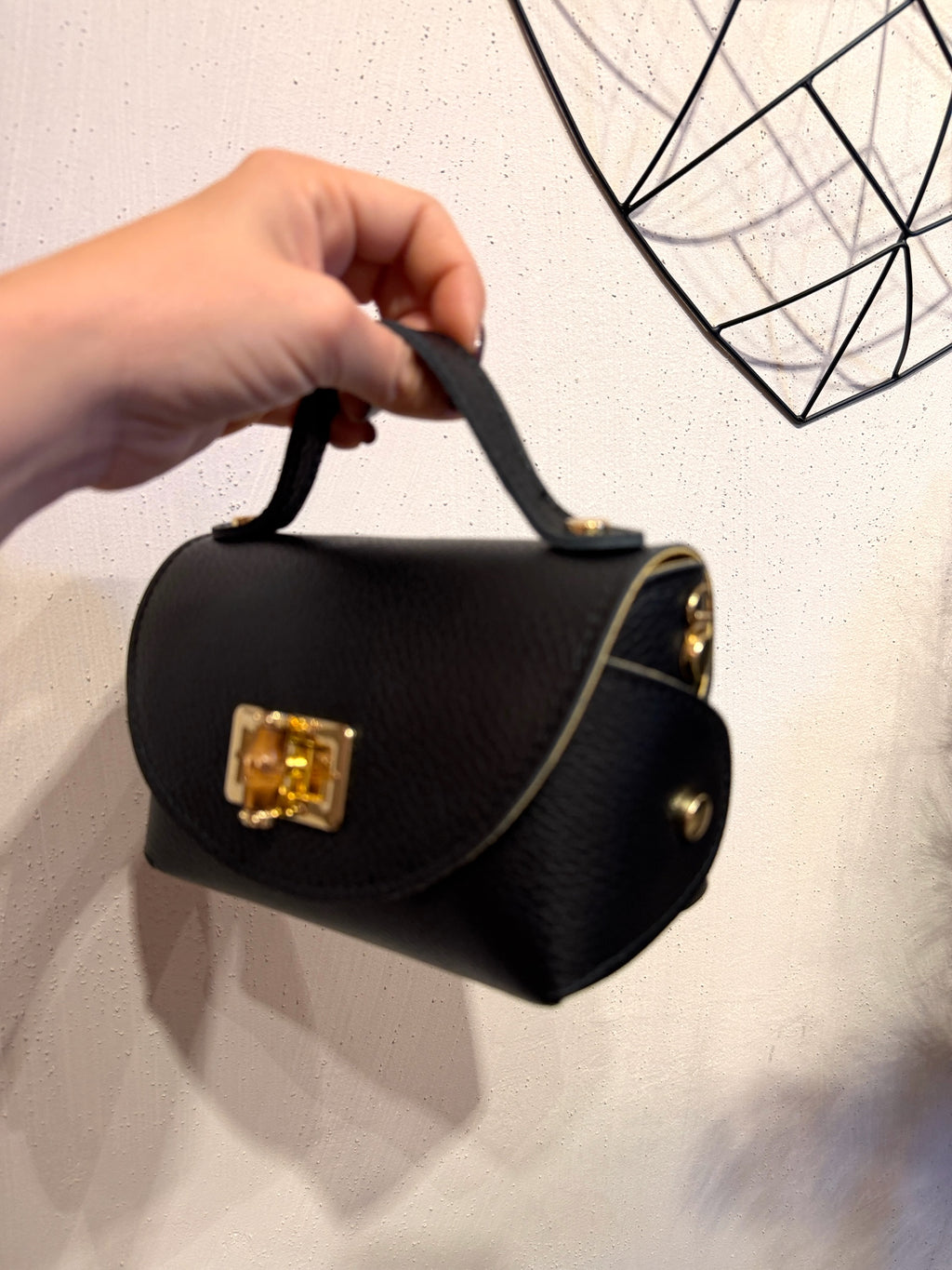 Mini Bag Bauletto Vera Pelle +Colori