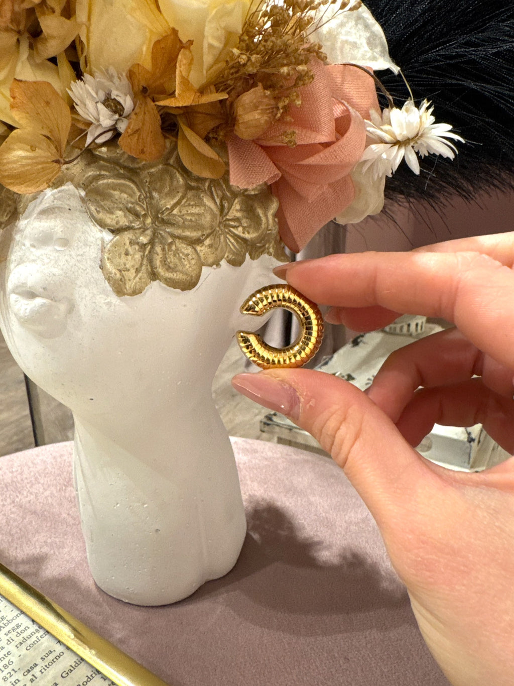 Ear Cuff Medio Snake +Colori