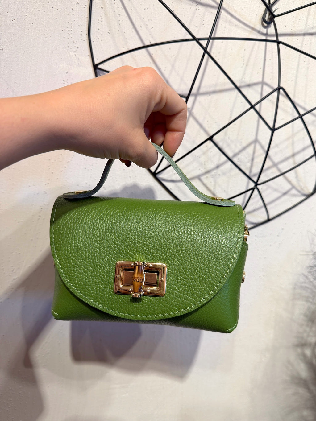 Mini Bag Bauletto Vera Pelle +Colori