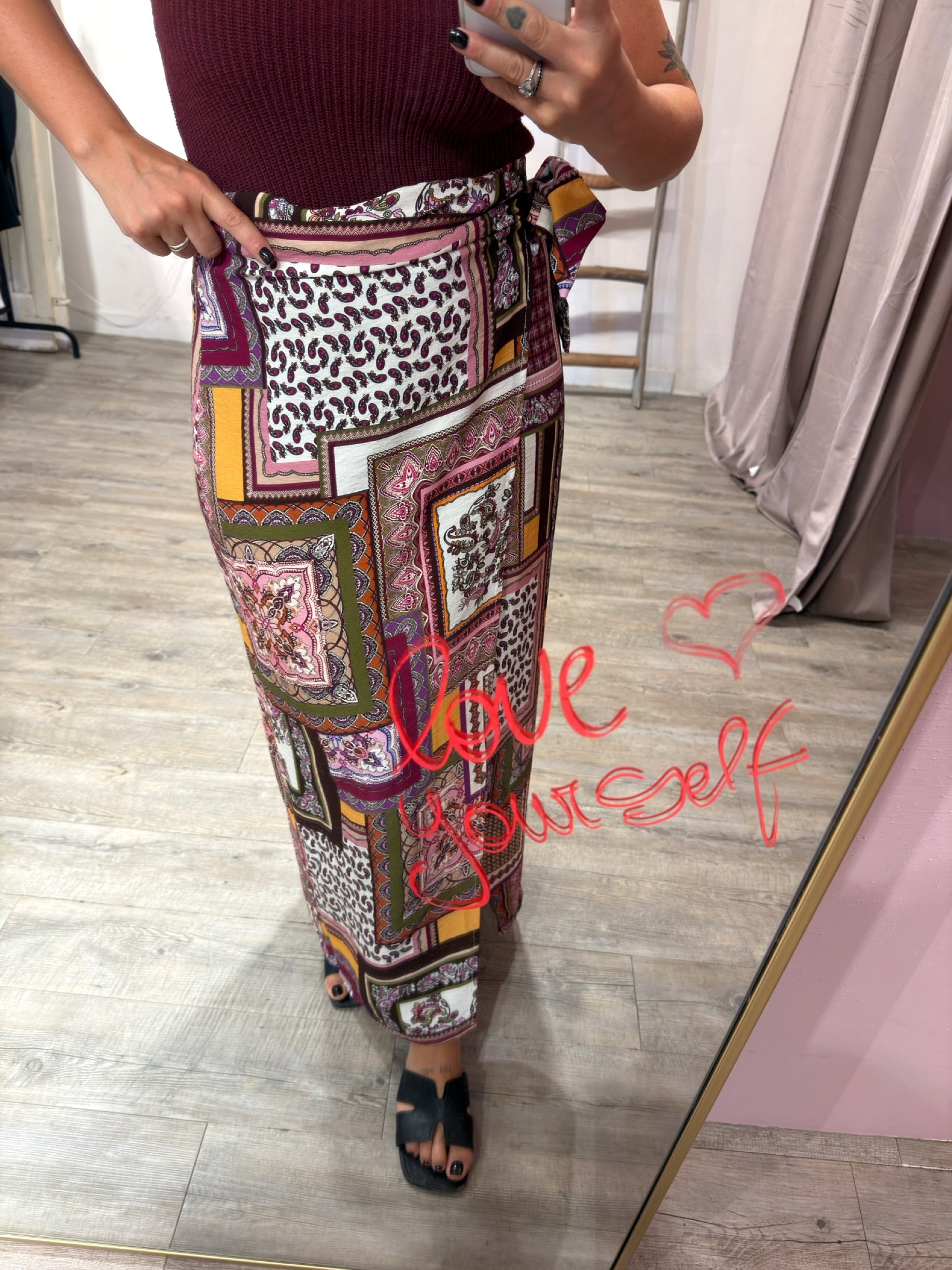 Gonna Pareo Fantasia Patchwork
