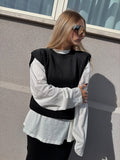 Gilet Smanicato Maja Nero Kostumn1