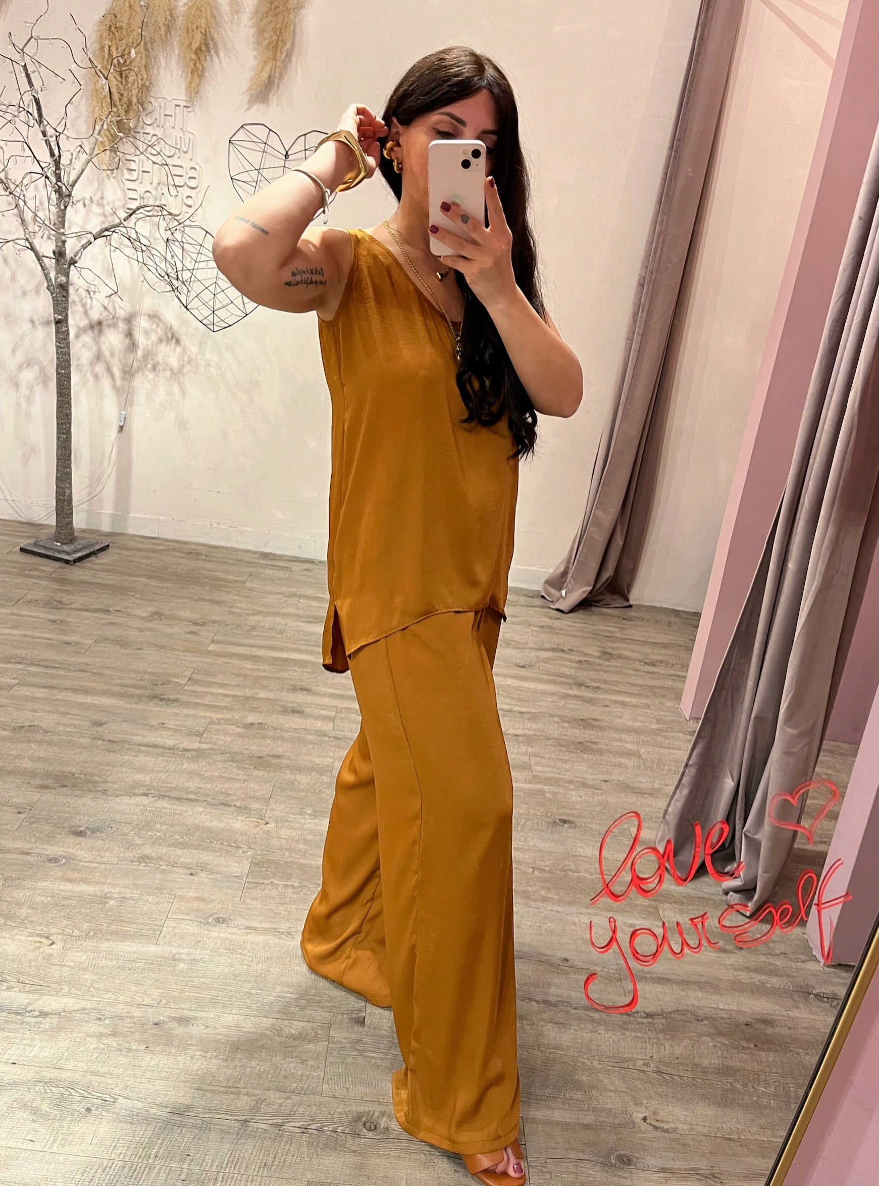 Canotta Lunga Satin YouDecide +colori