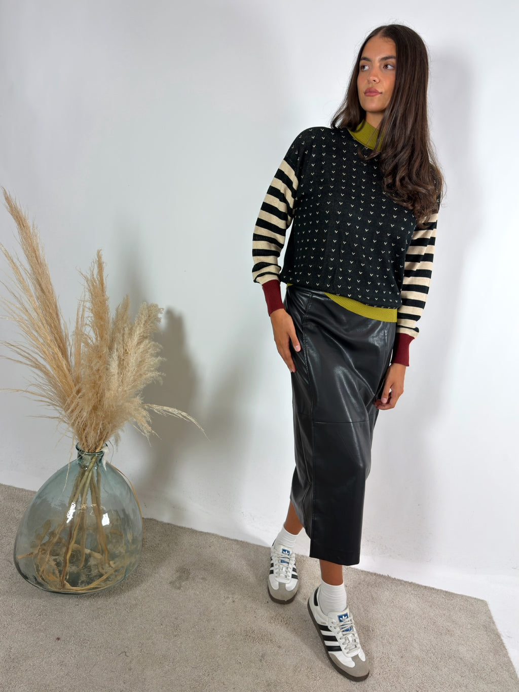 Pull Righe/Fantasia Multicolore Surkana