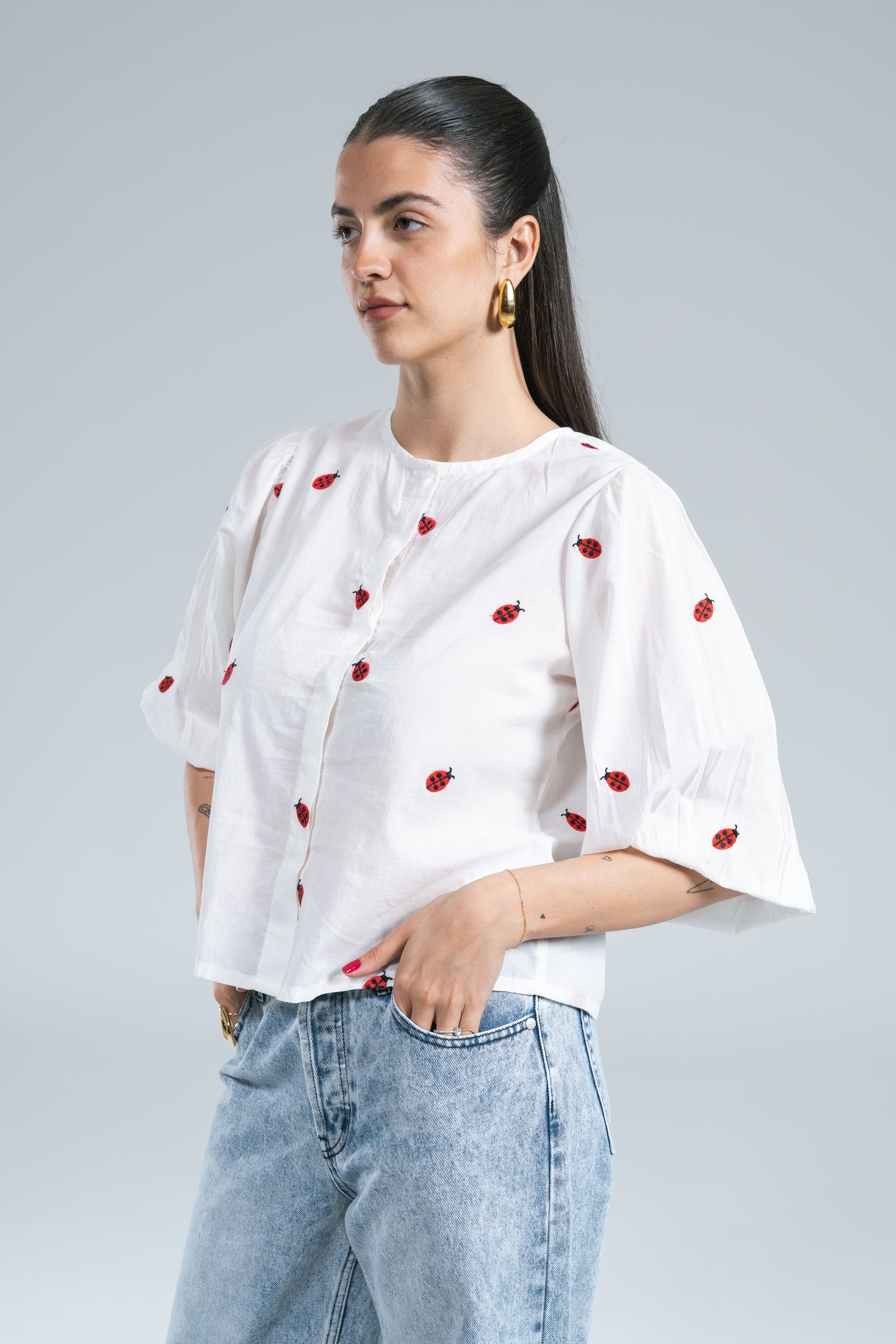 Camicia Coccinelle Compania Fantastica