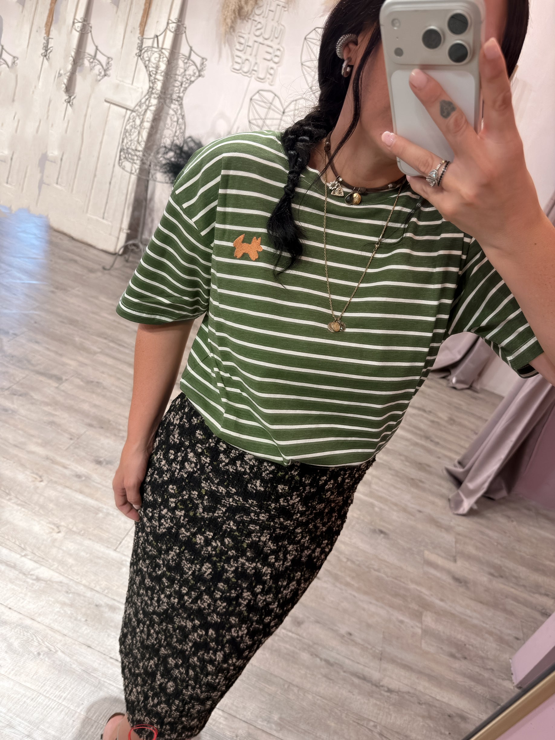 T-Shirt Marina Ricamo +colori Compania Fantastica