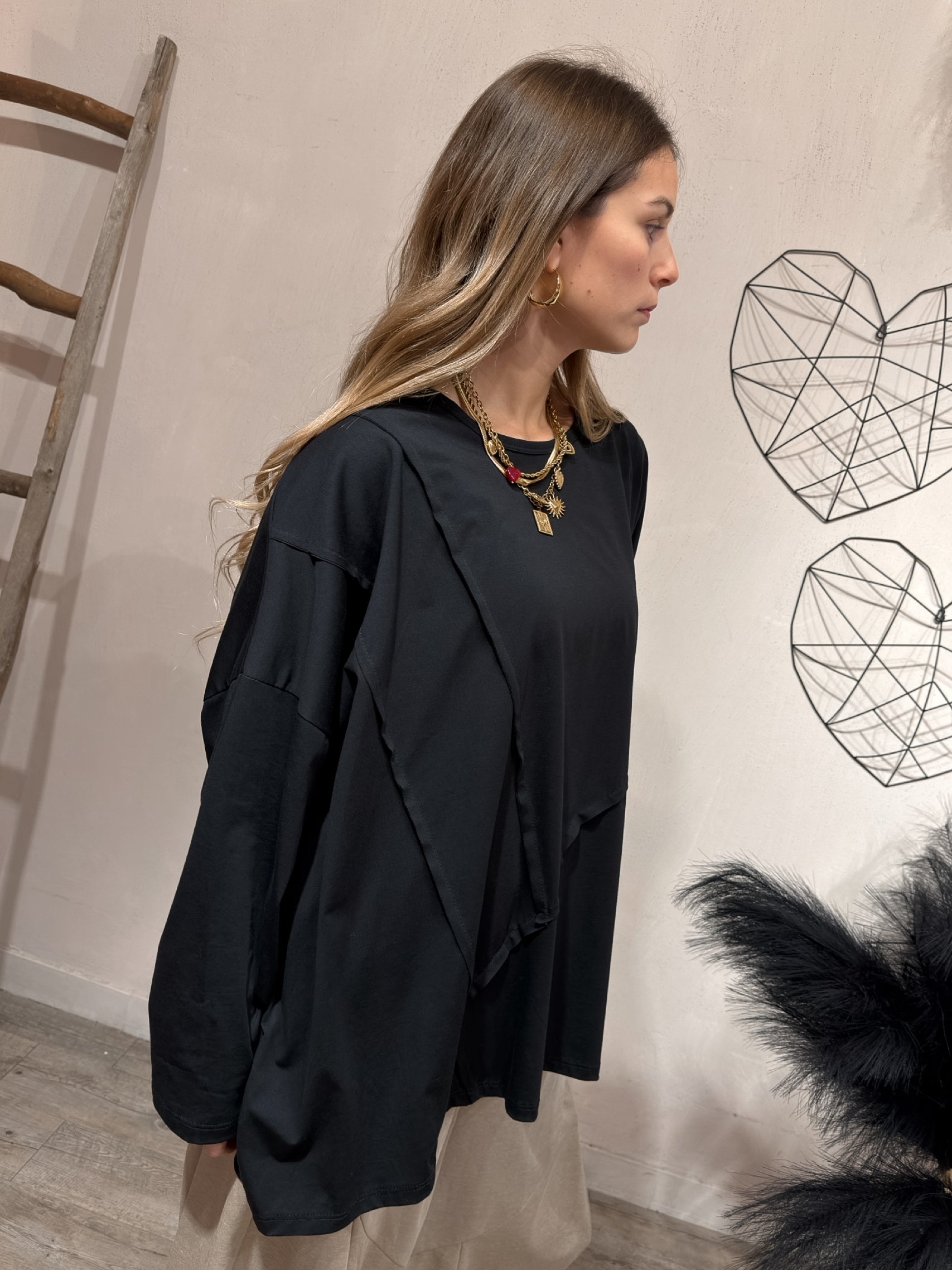 Maxi T-shirt Profili Miranda +Colori