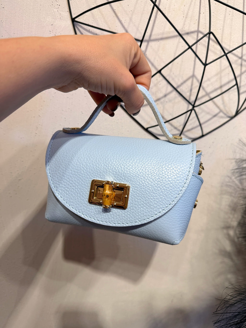 Mini Bag Bauletto Vera Pelle +Colori