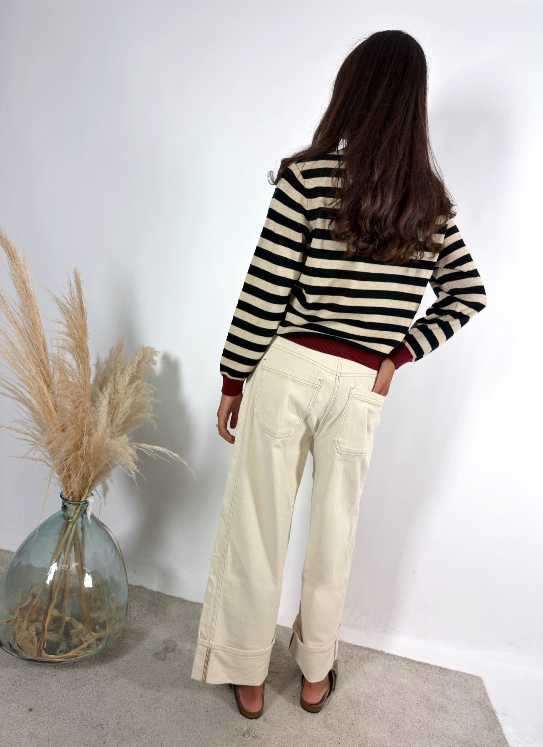 Jeans Risvolto Crudo Surkana