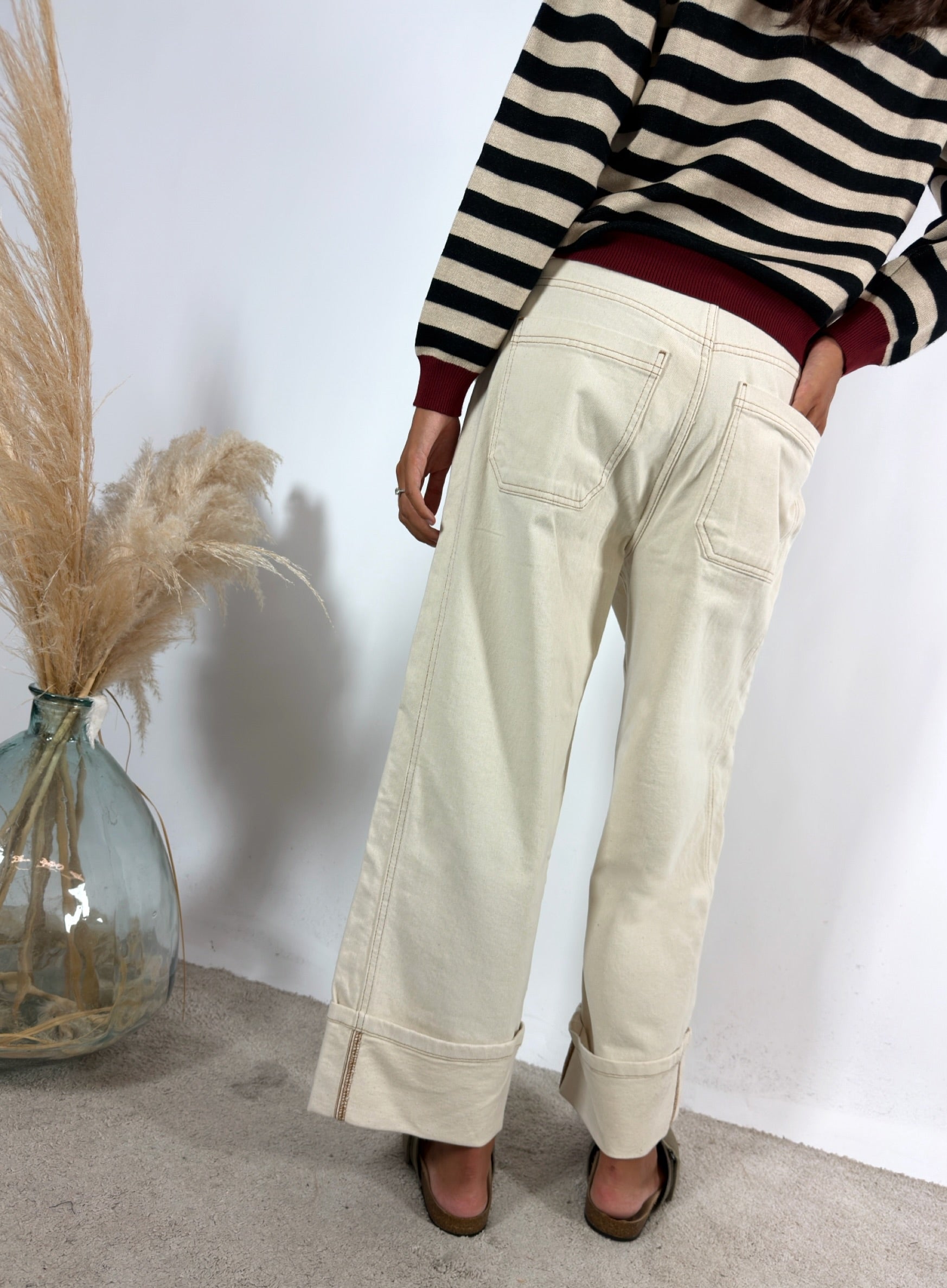 Jeans Risvolto Crudo Surkana