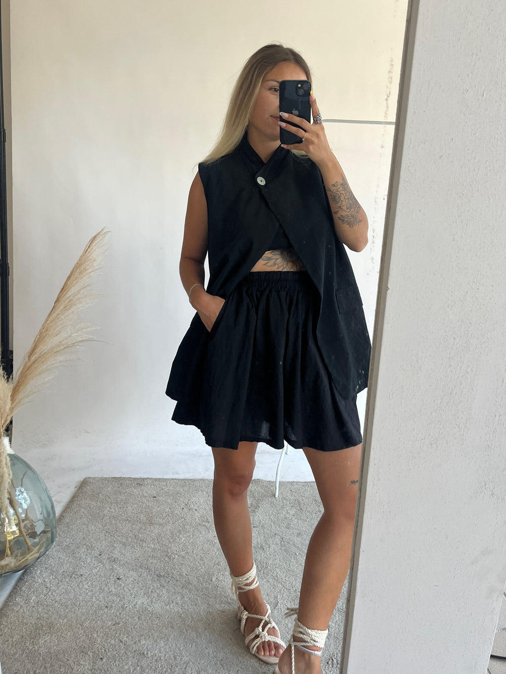 Set Tessa Cotton Nero