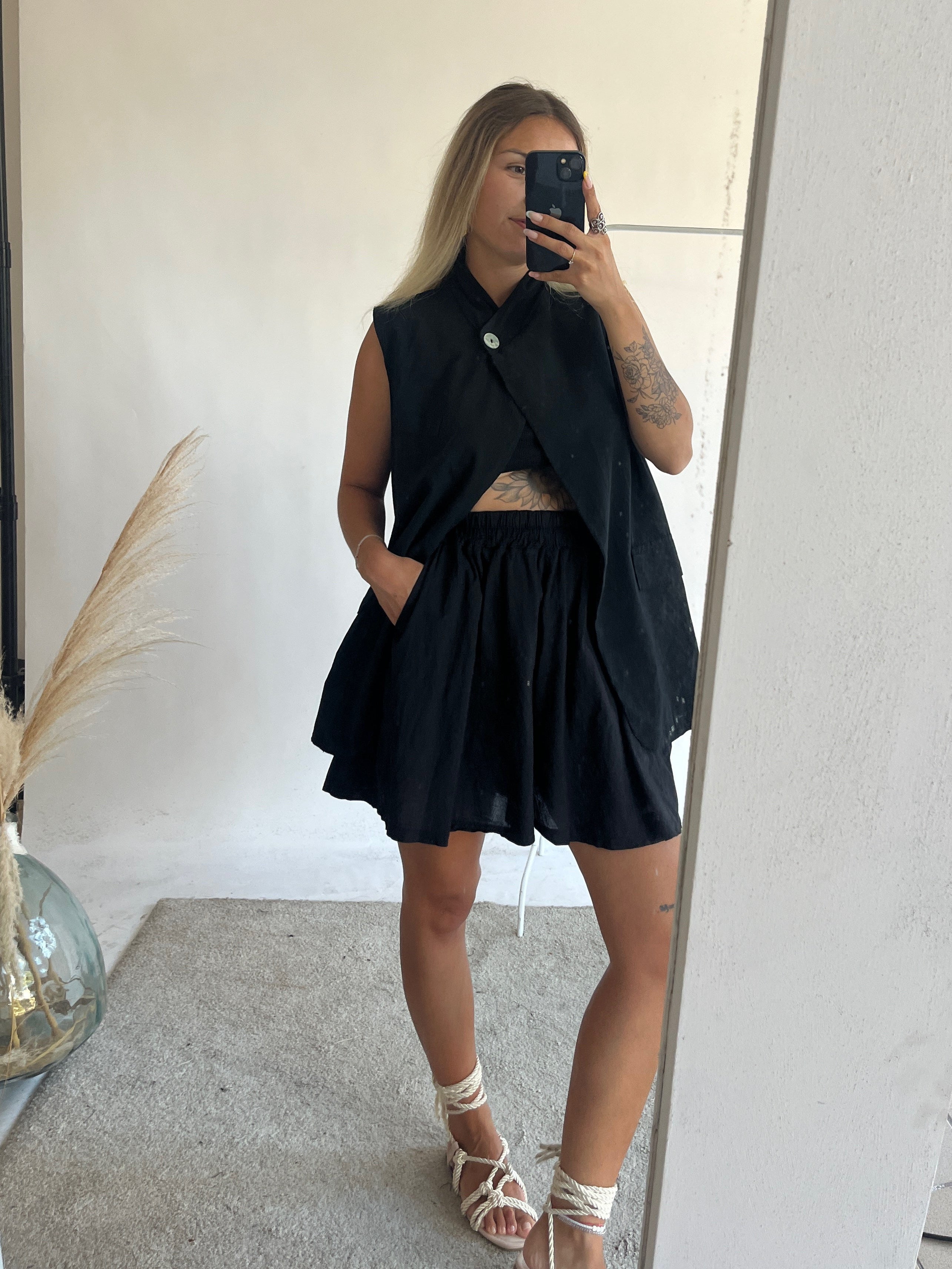 Set Tessa Cotton Nero