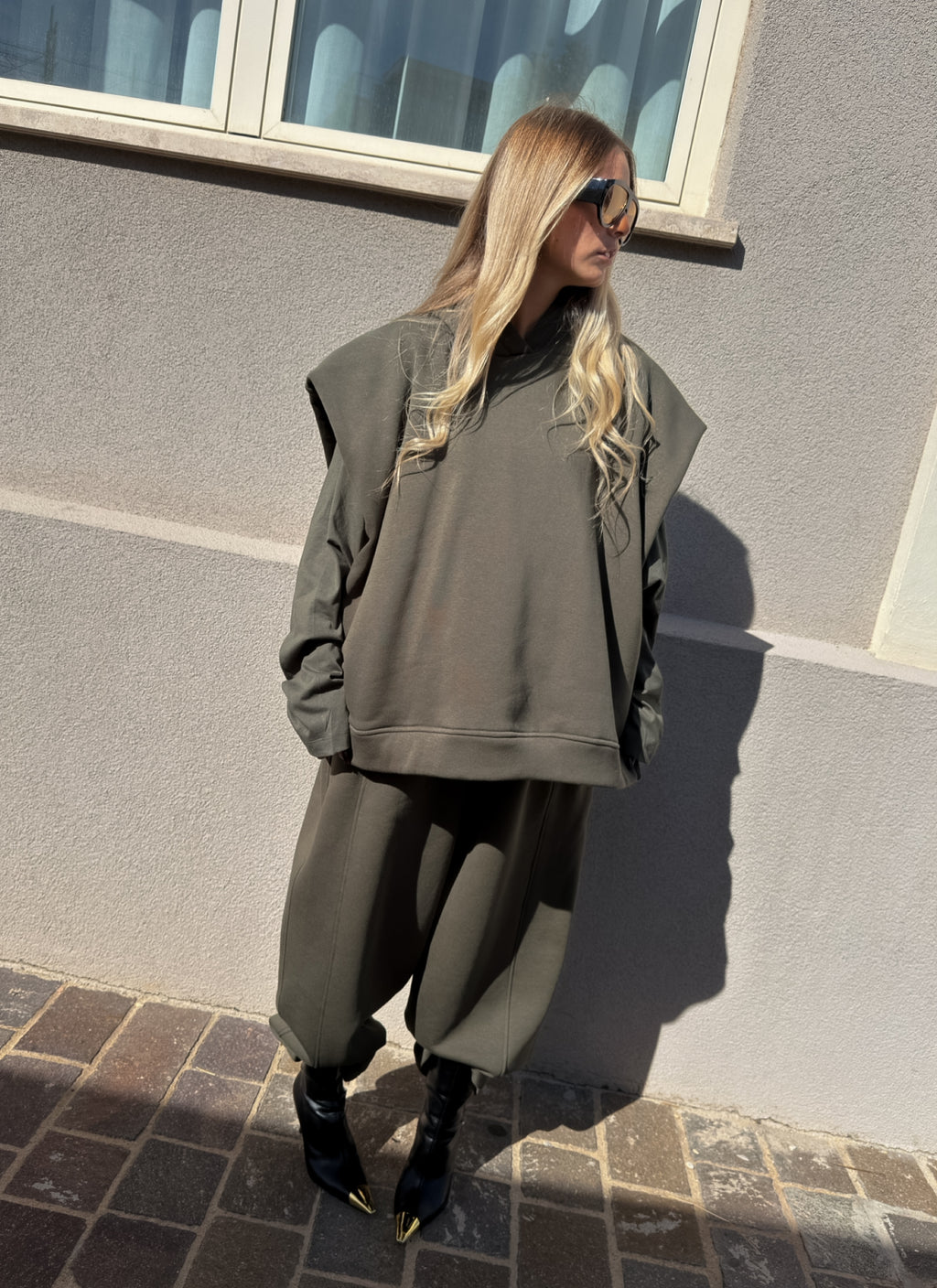 Pantalone Uovo Sporty Militare Kostumn1