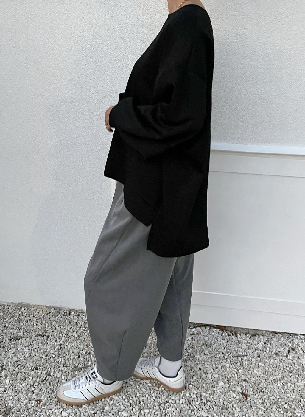 Felpa Oversize Scuba +colori