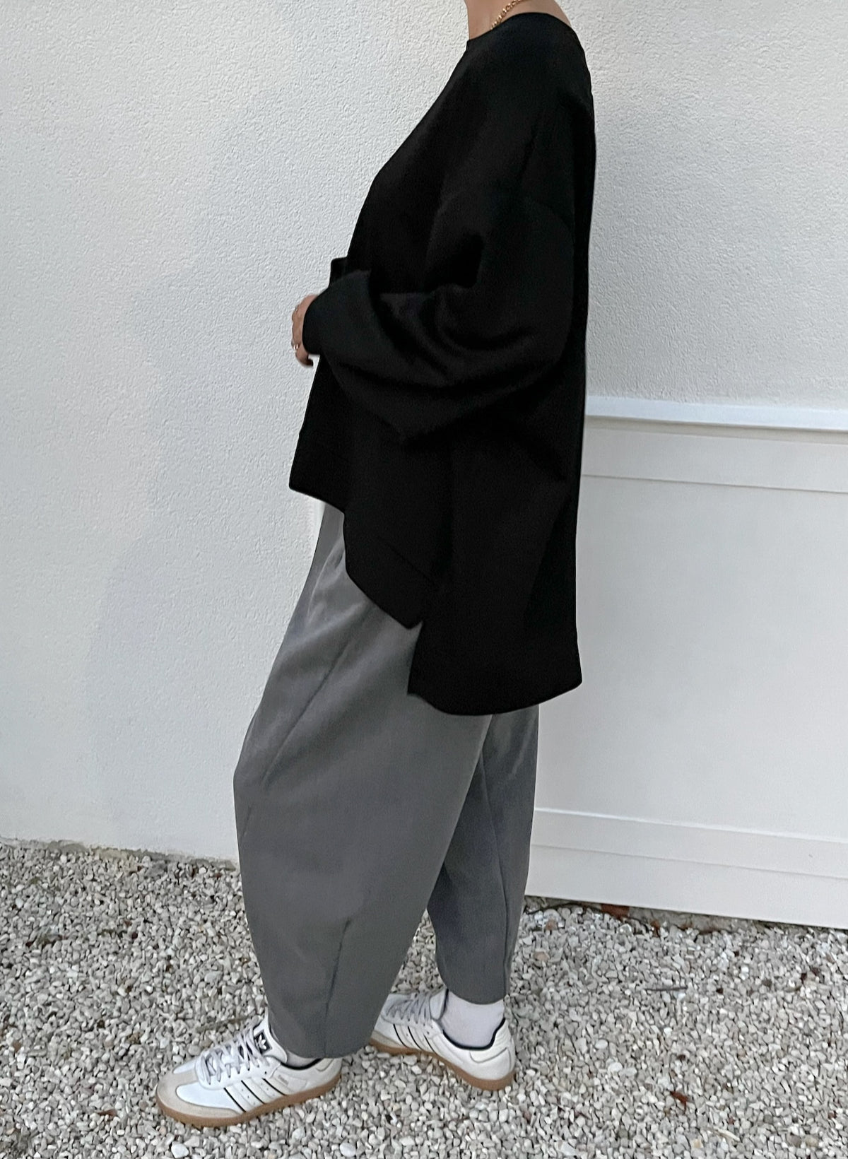 Felpa Oversize Scuba +colori