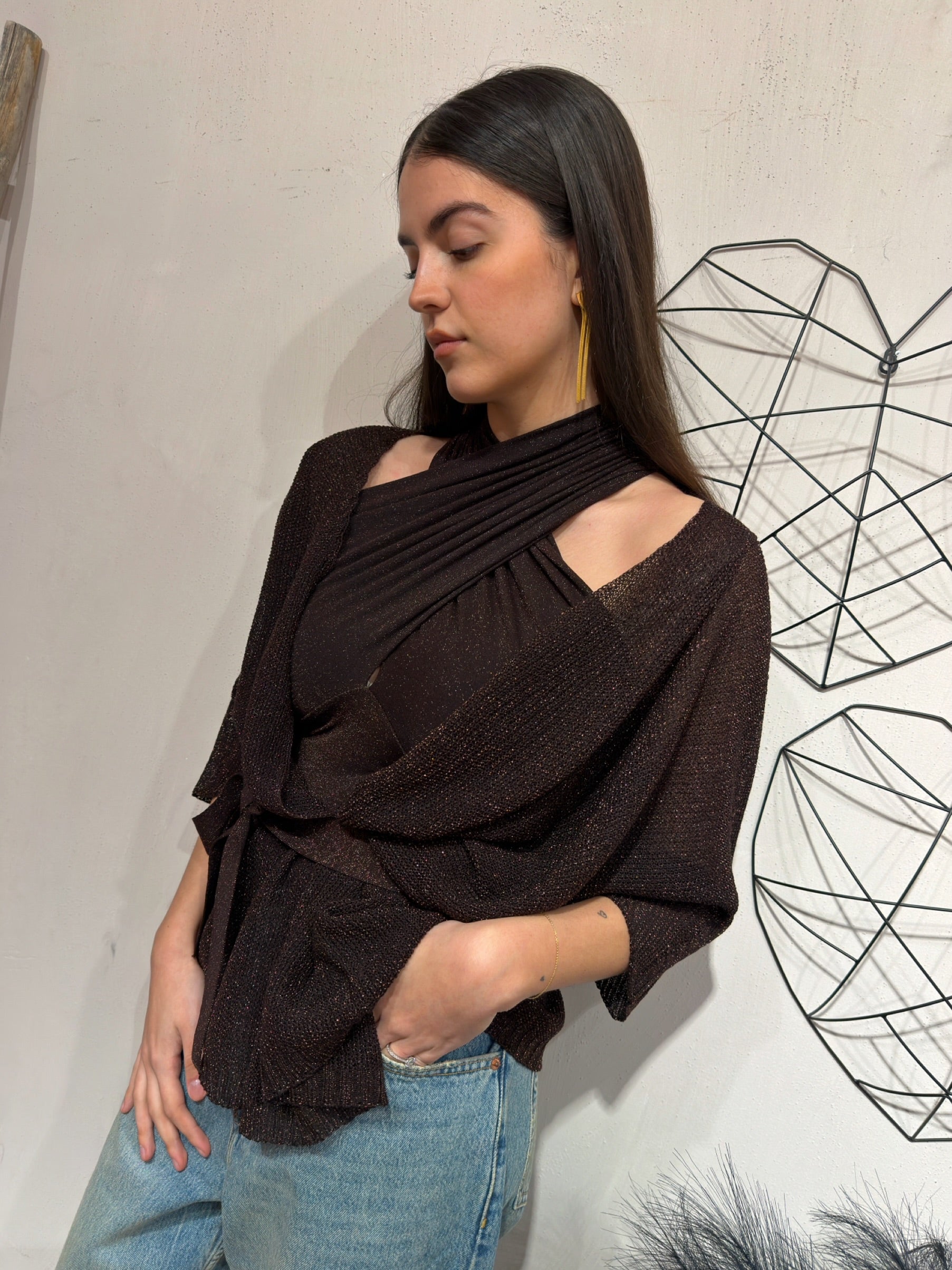 Kimono Lurex Moro Kontatto