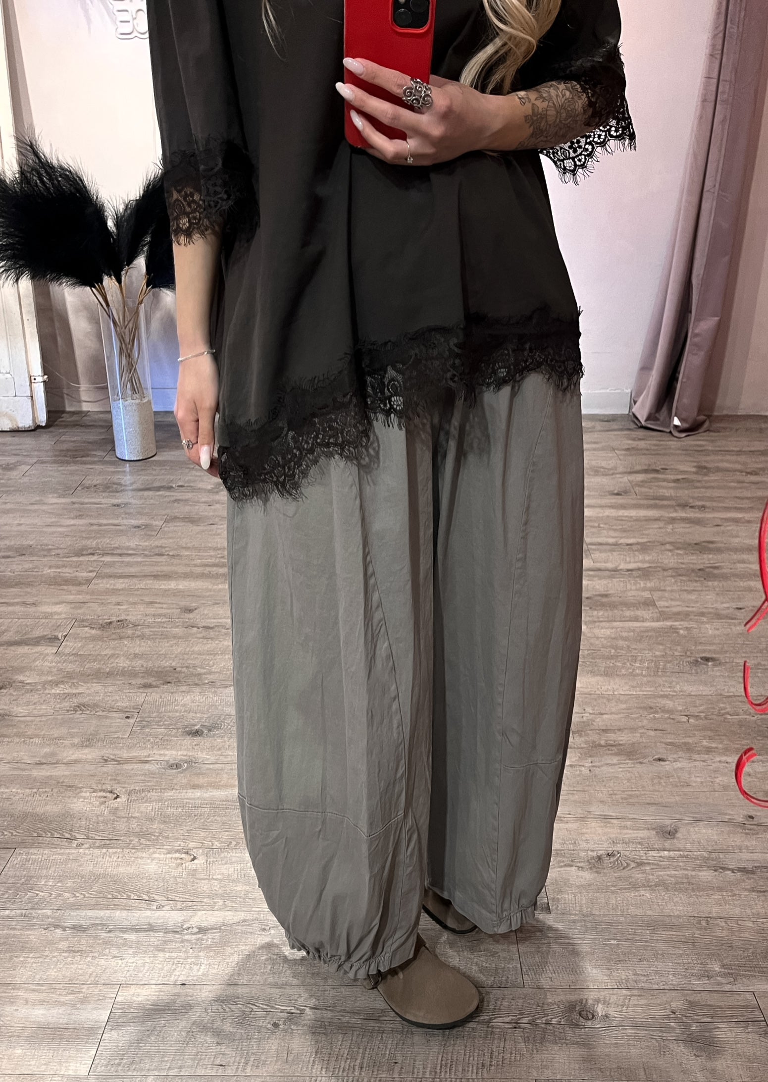 Pantalone Balloon Tessa Cotton +colori