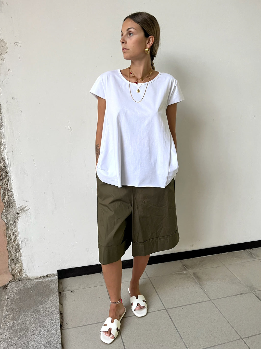 Maxi Bermuda Cotone +colori