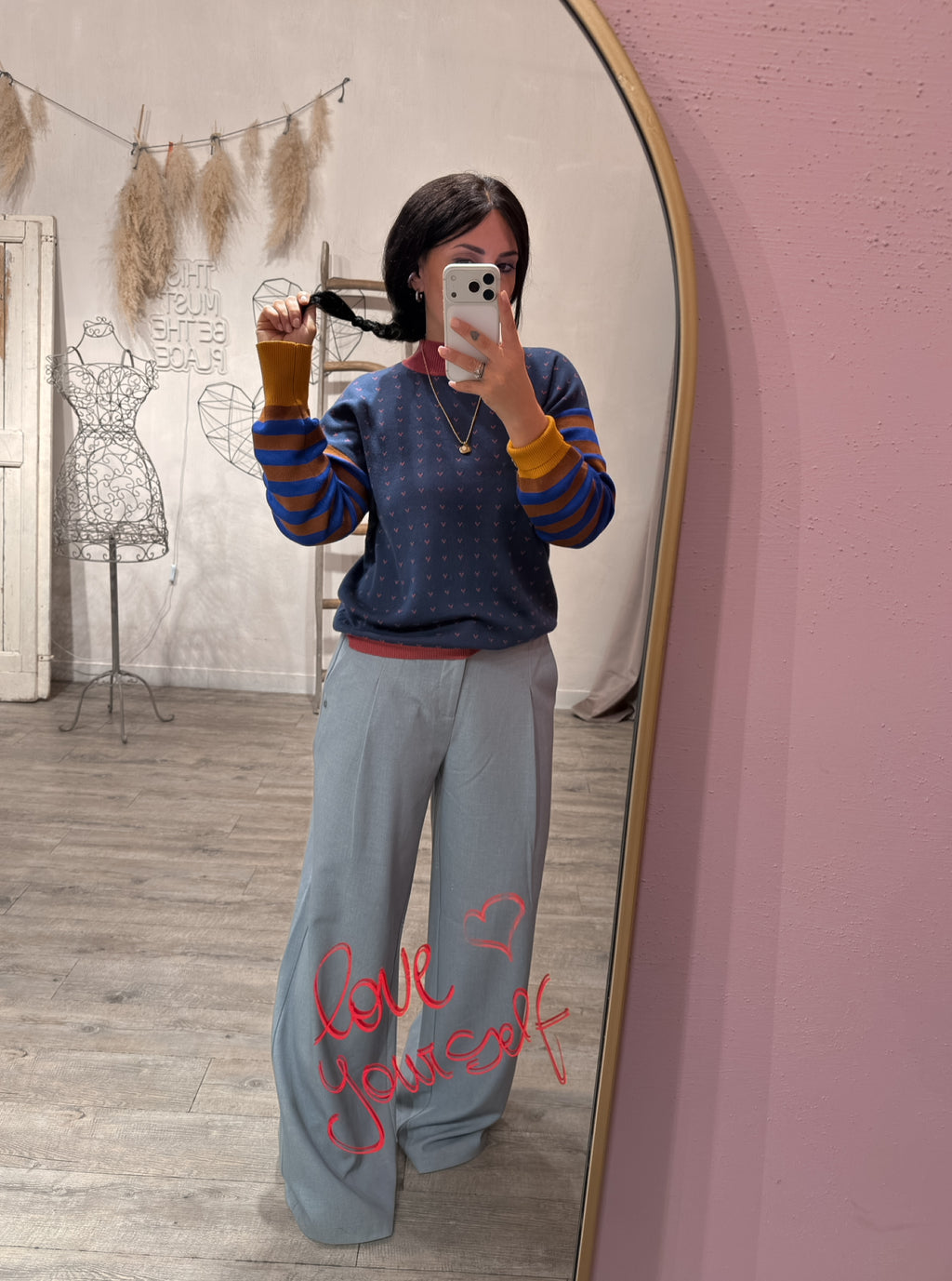 Pull Righe/Fantasia Multicolore Surkana