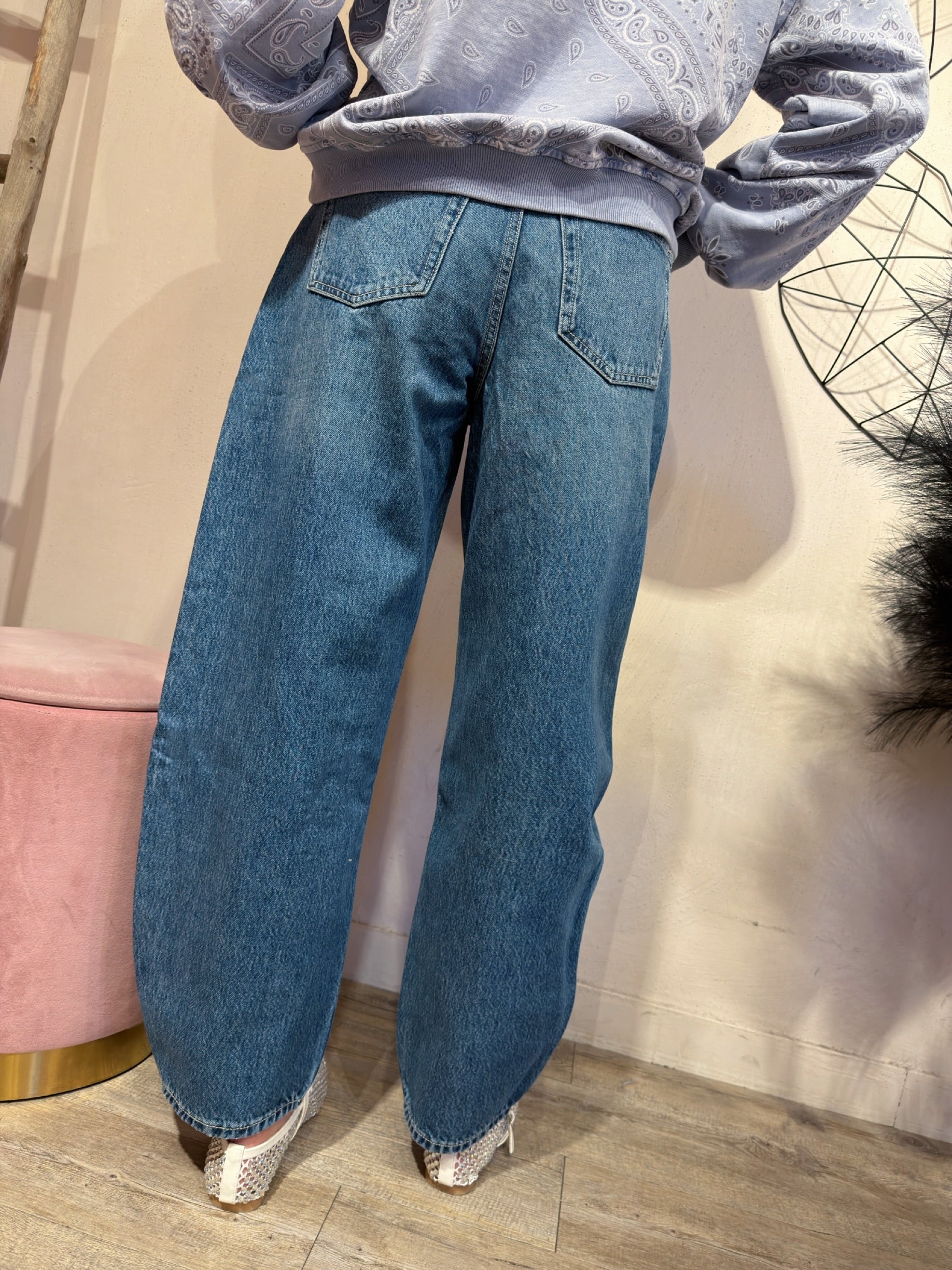Jeans Nancy Barrell Blu/Medio Dr.Denim