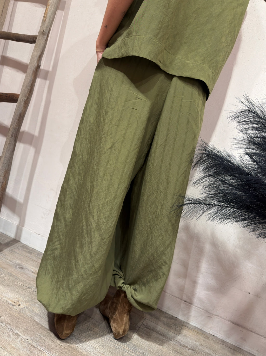 Pantalone Aladdin Militare Kontatto