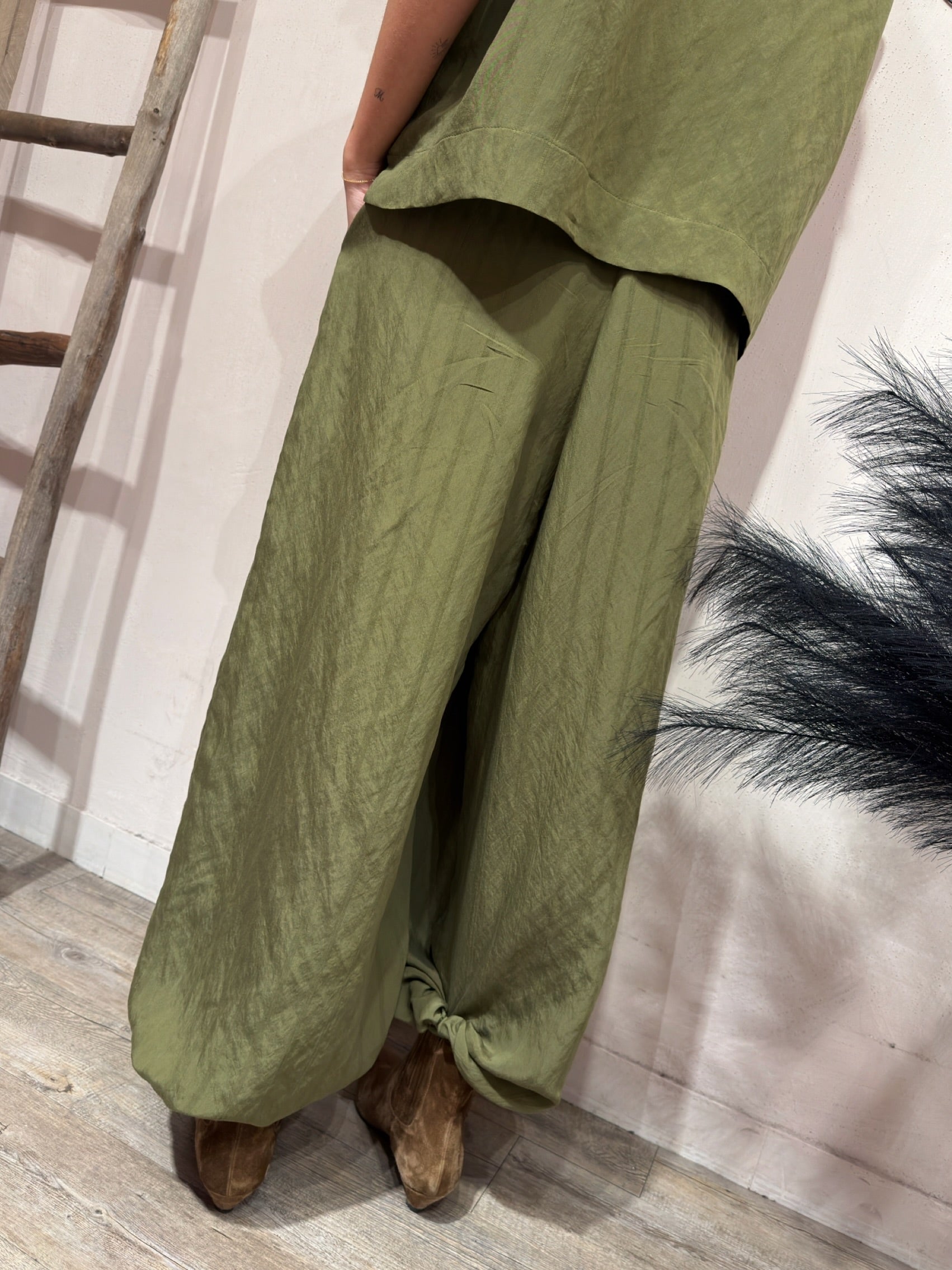 Pantalone Aladdin Militare Kontatto