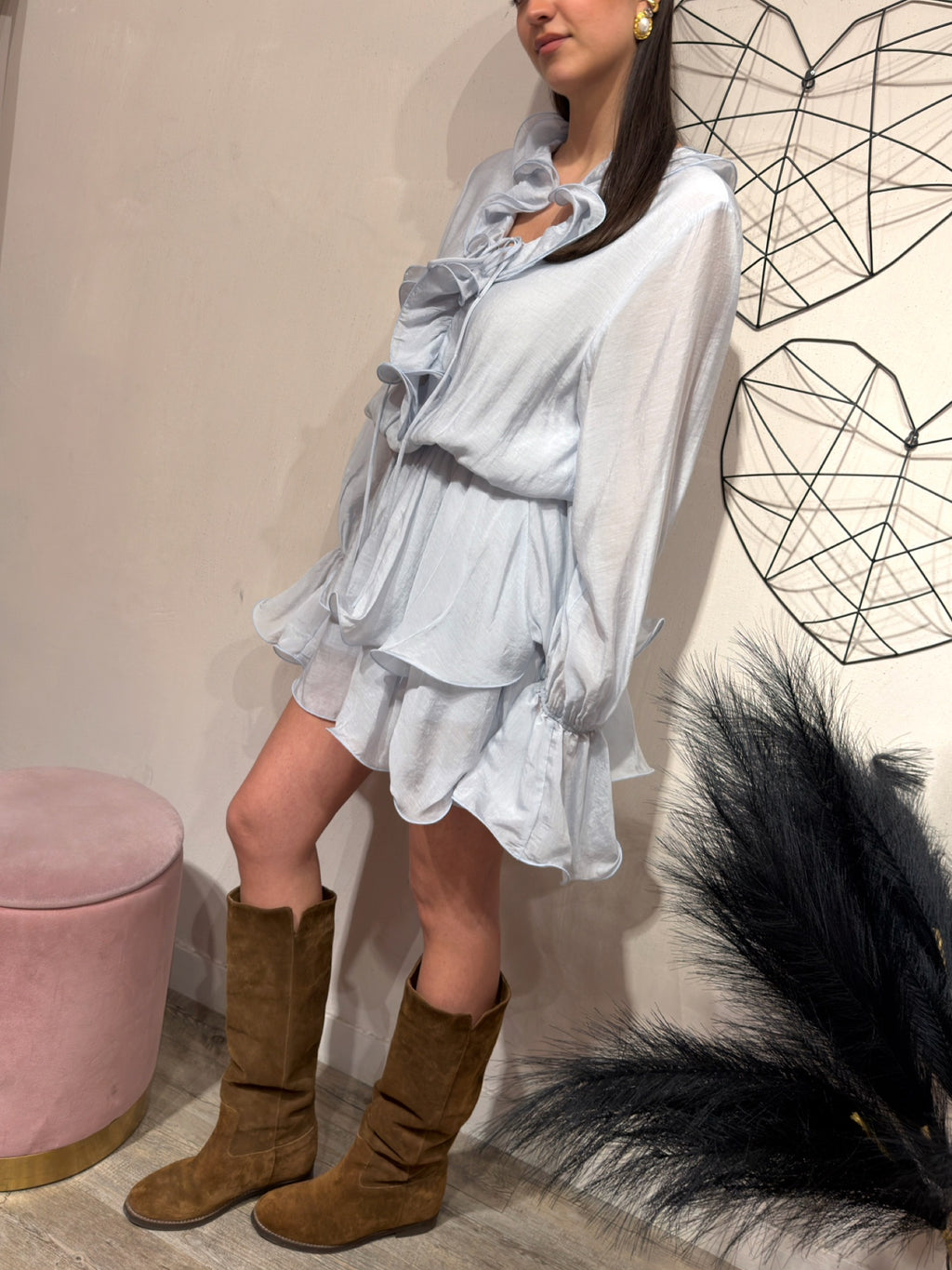 Abito Rouches Polvere YouDecide