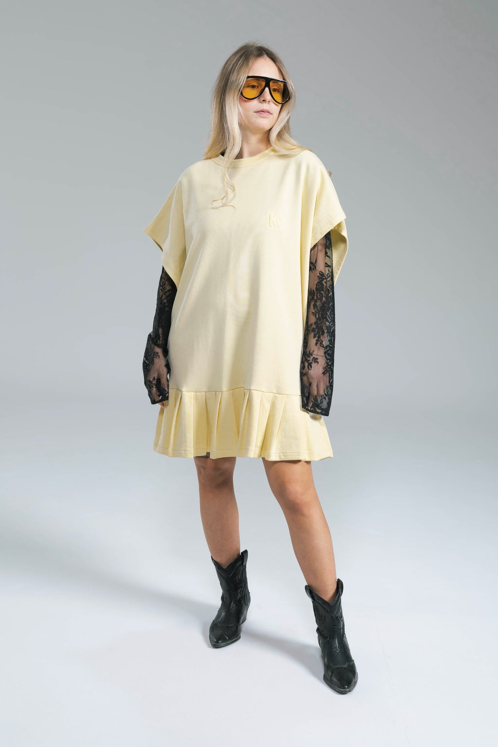 Abito Sporty Giallo Burro Kostumn1