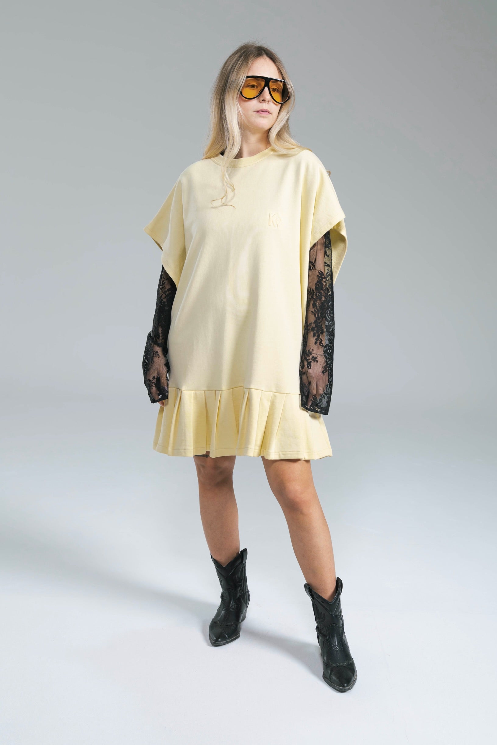 Abito Sporty Giallo Burro Kostumn1