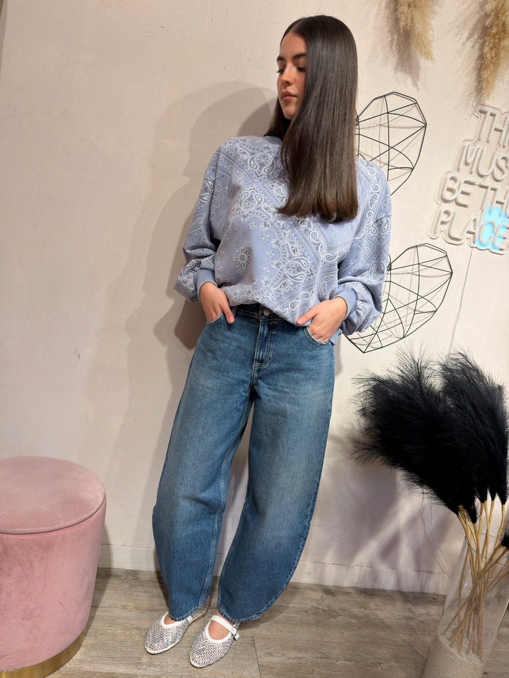 Jeans Nancy Barrell Blu/Medio Dr.Denim