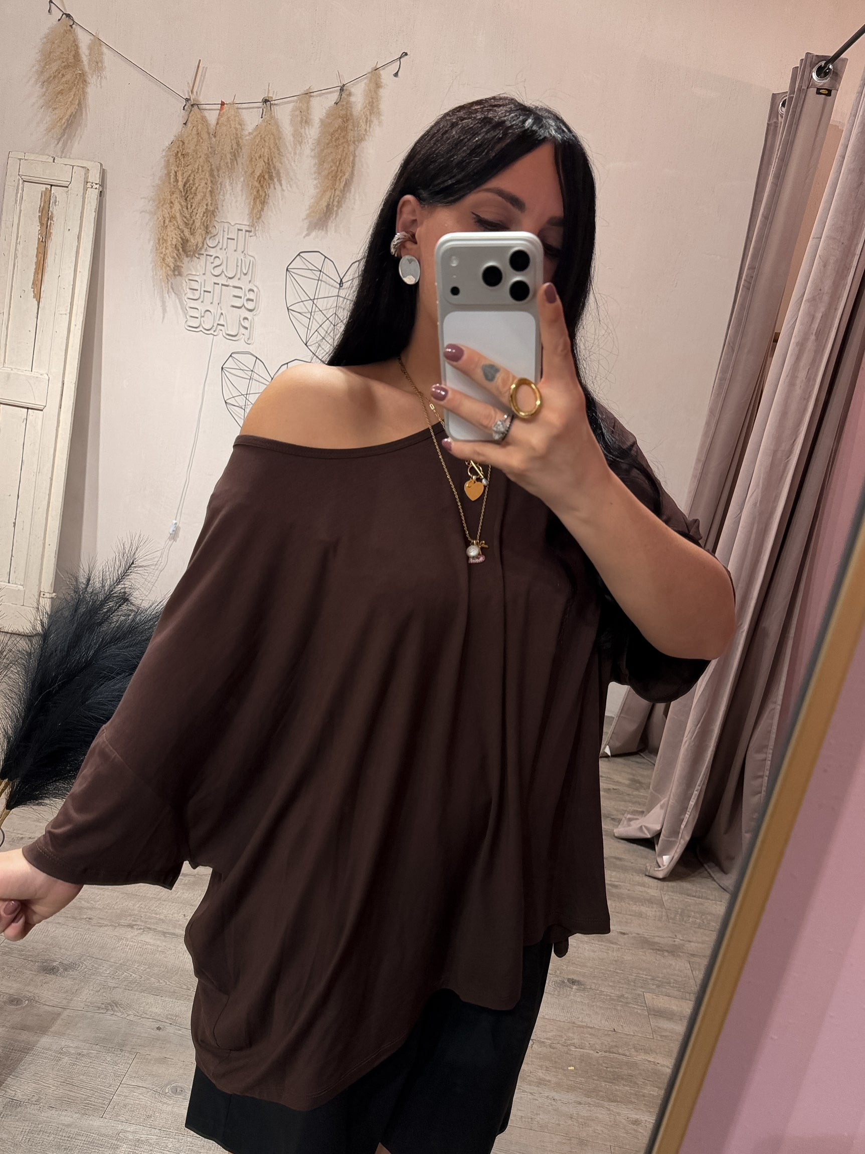 Maxi T-shirt Scatola Jersey Miranda +colori