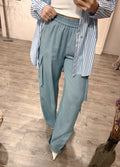 Pantalone Cargo Denim Chambray Kontatto