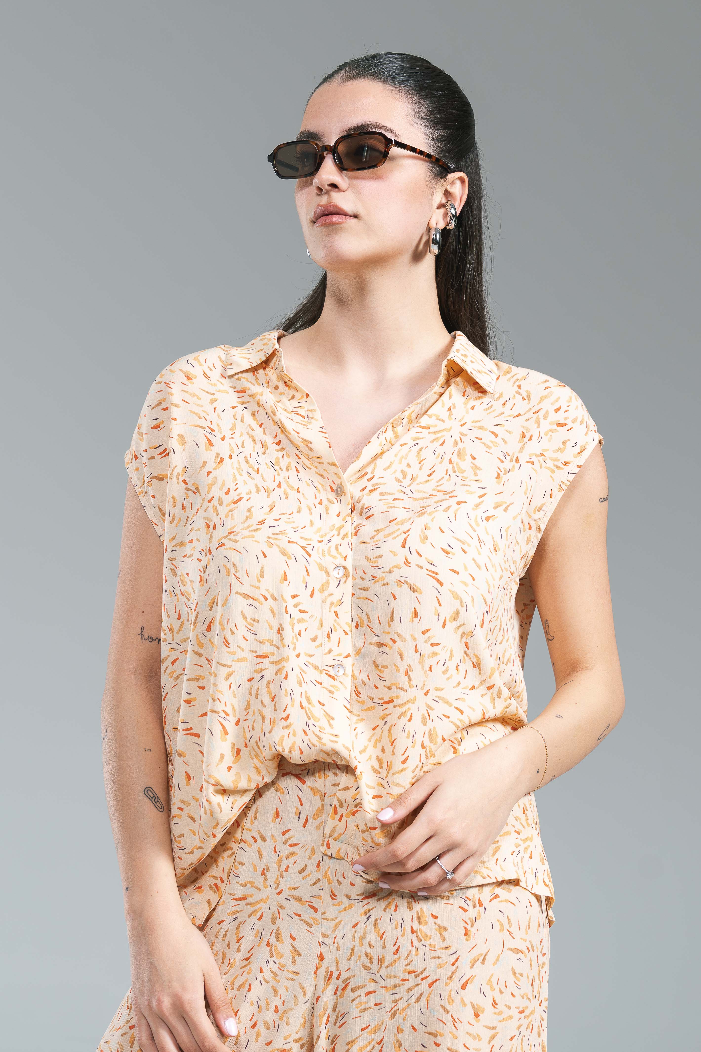 Camicia Fluida Fantasia Surkana