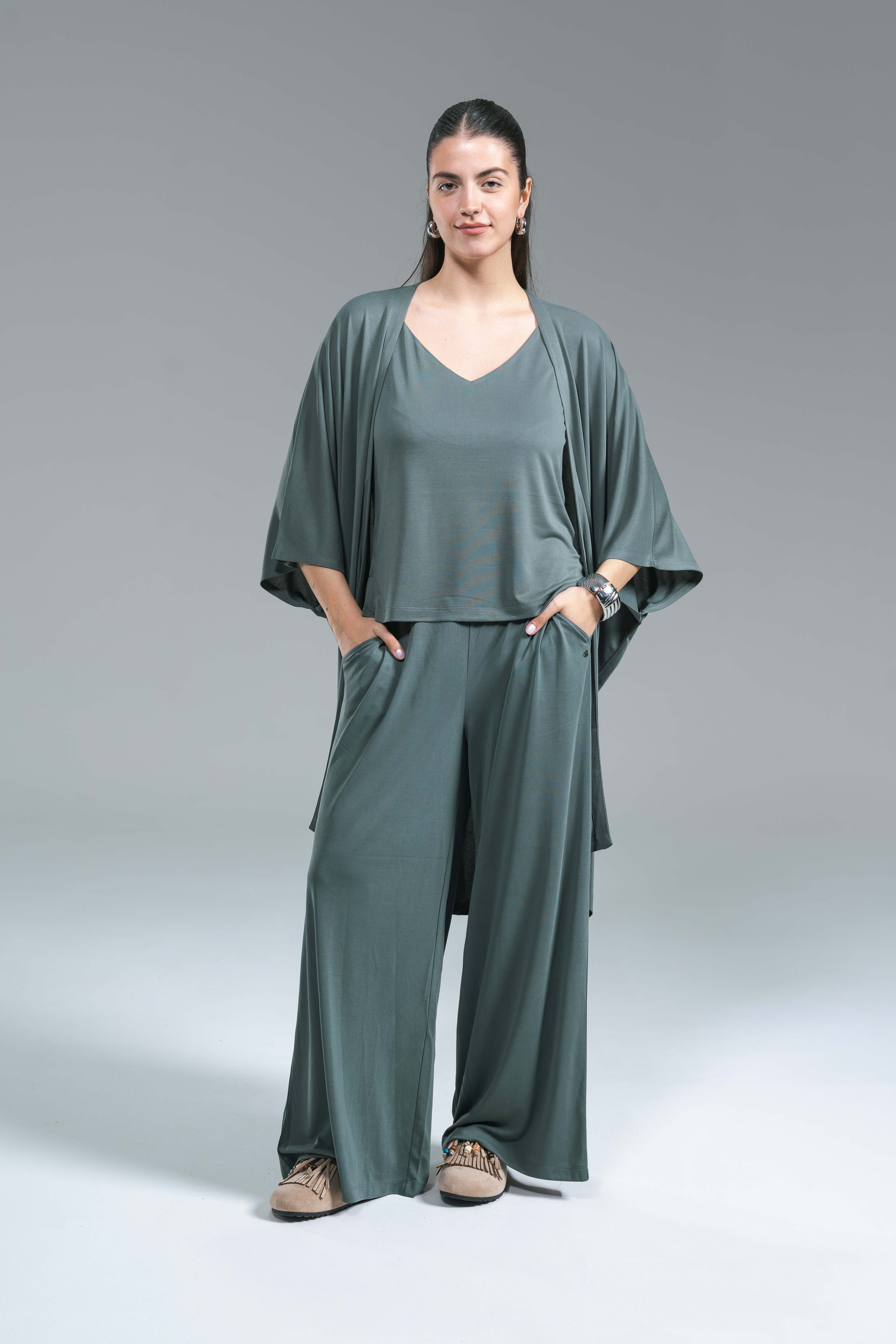 Pantalone Lyocell Surkana Verdone