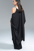 Maxi Cardigan Lyocell Nero
