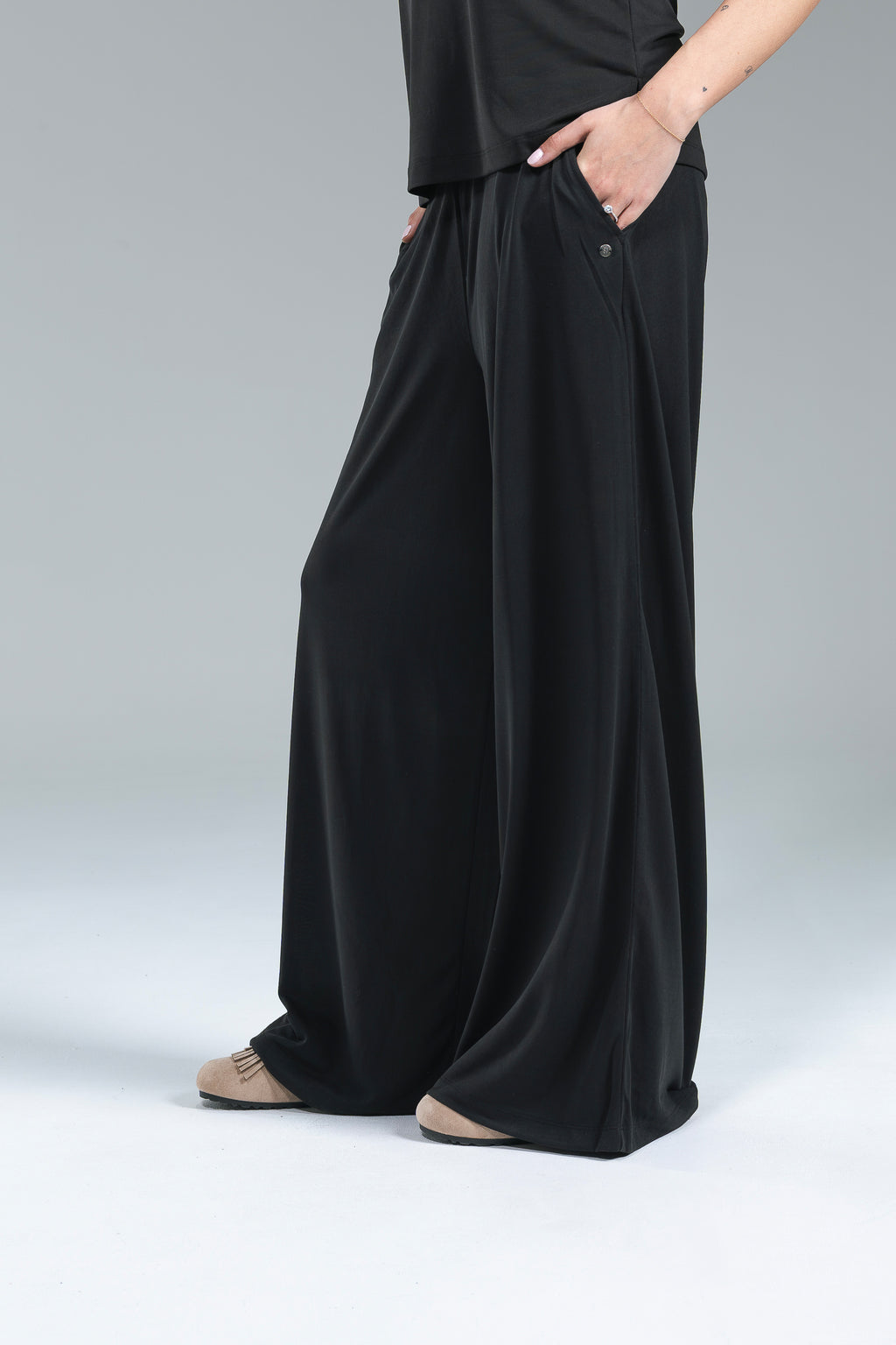 Pantalone Lyocell Surkana Nero