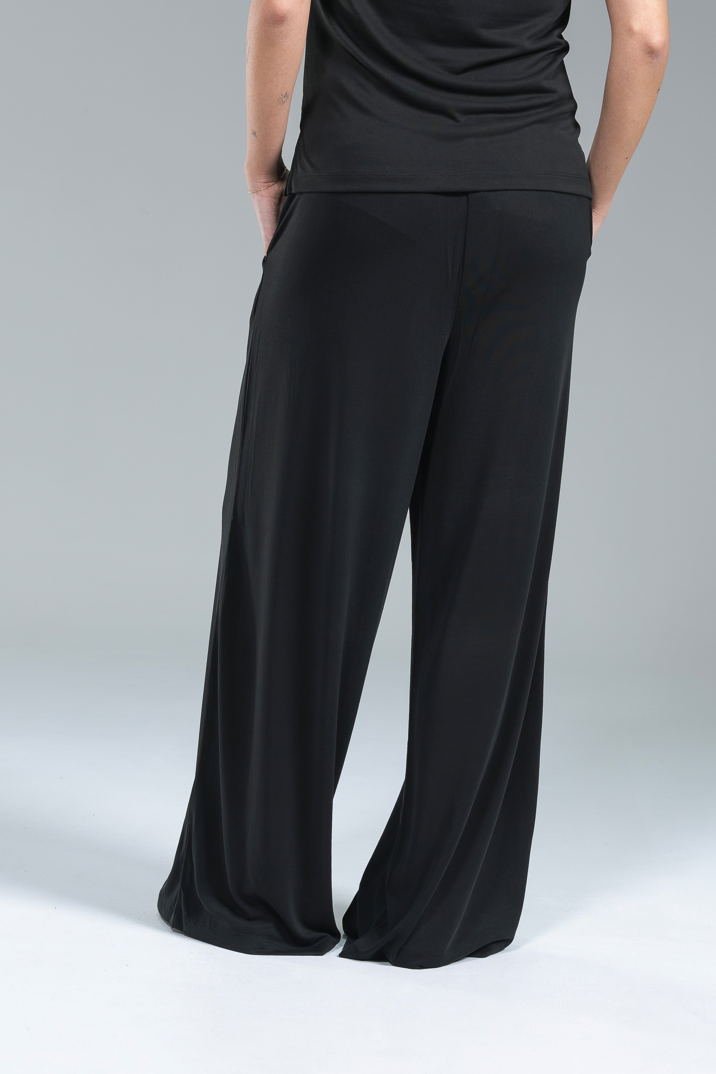 Pantalone Lyocell Surkana Nero