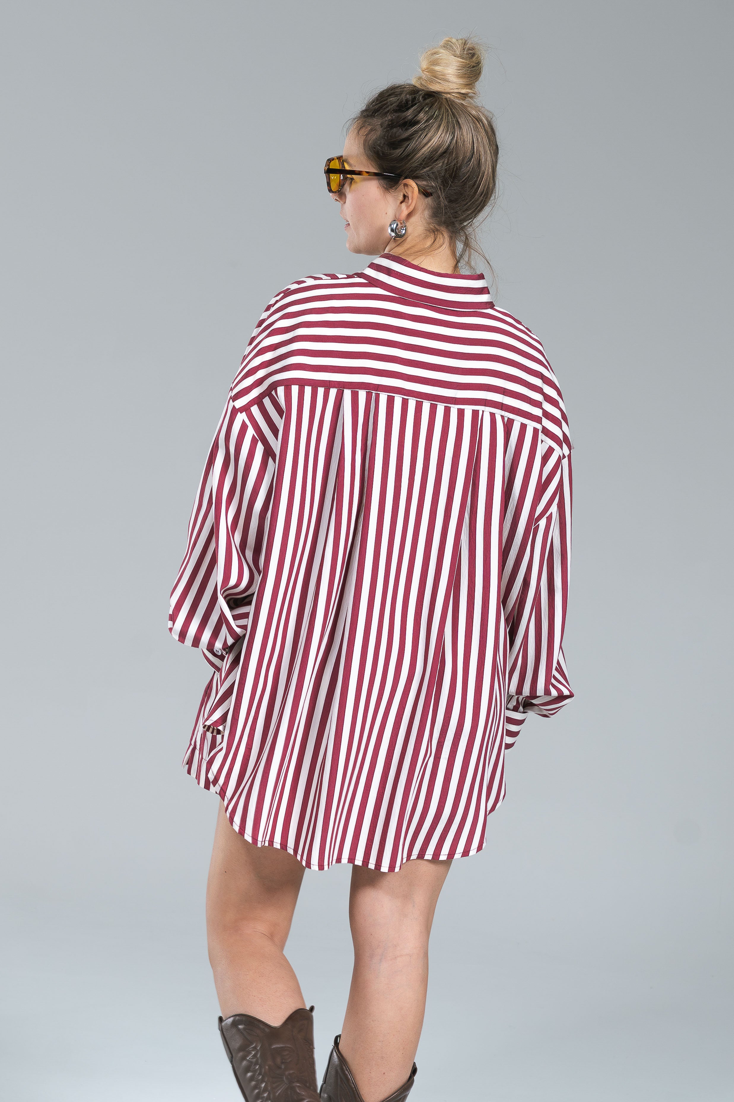 Shorts Righe Oversize Kostumn1