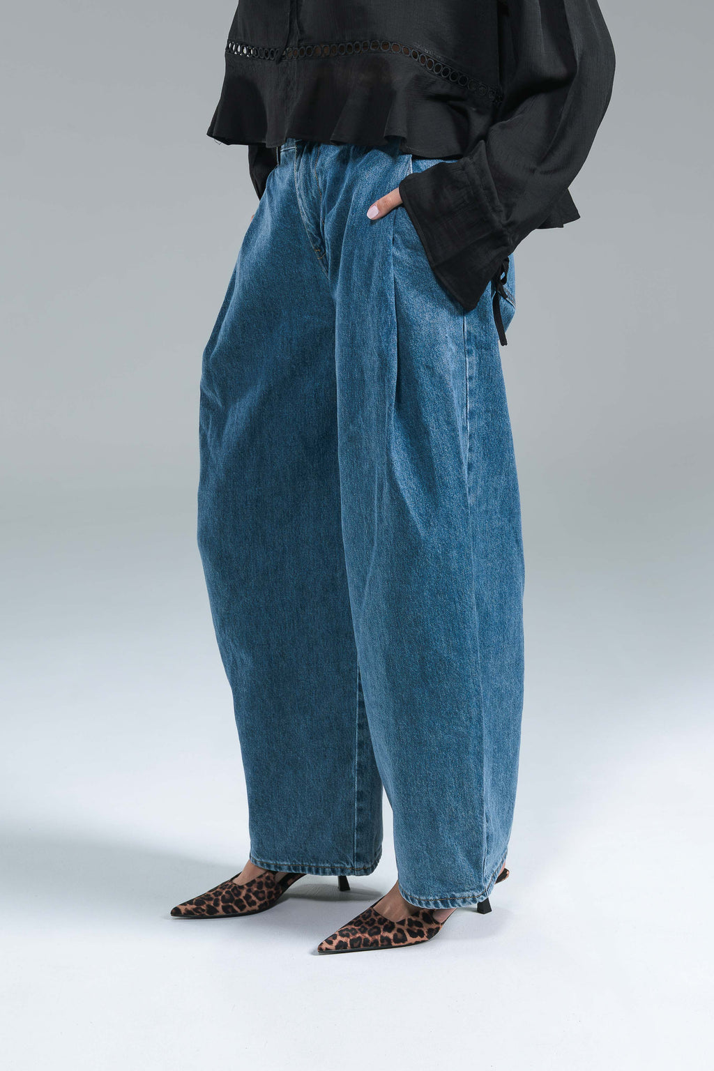 Jeans Barell Balloon Glamorous