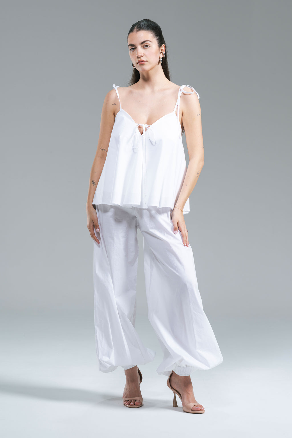 Canotta Popeline Kostumn1 Off-White