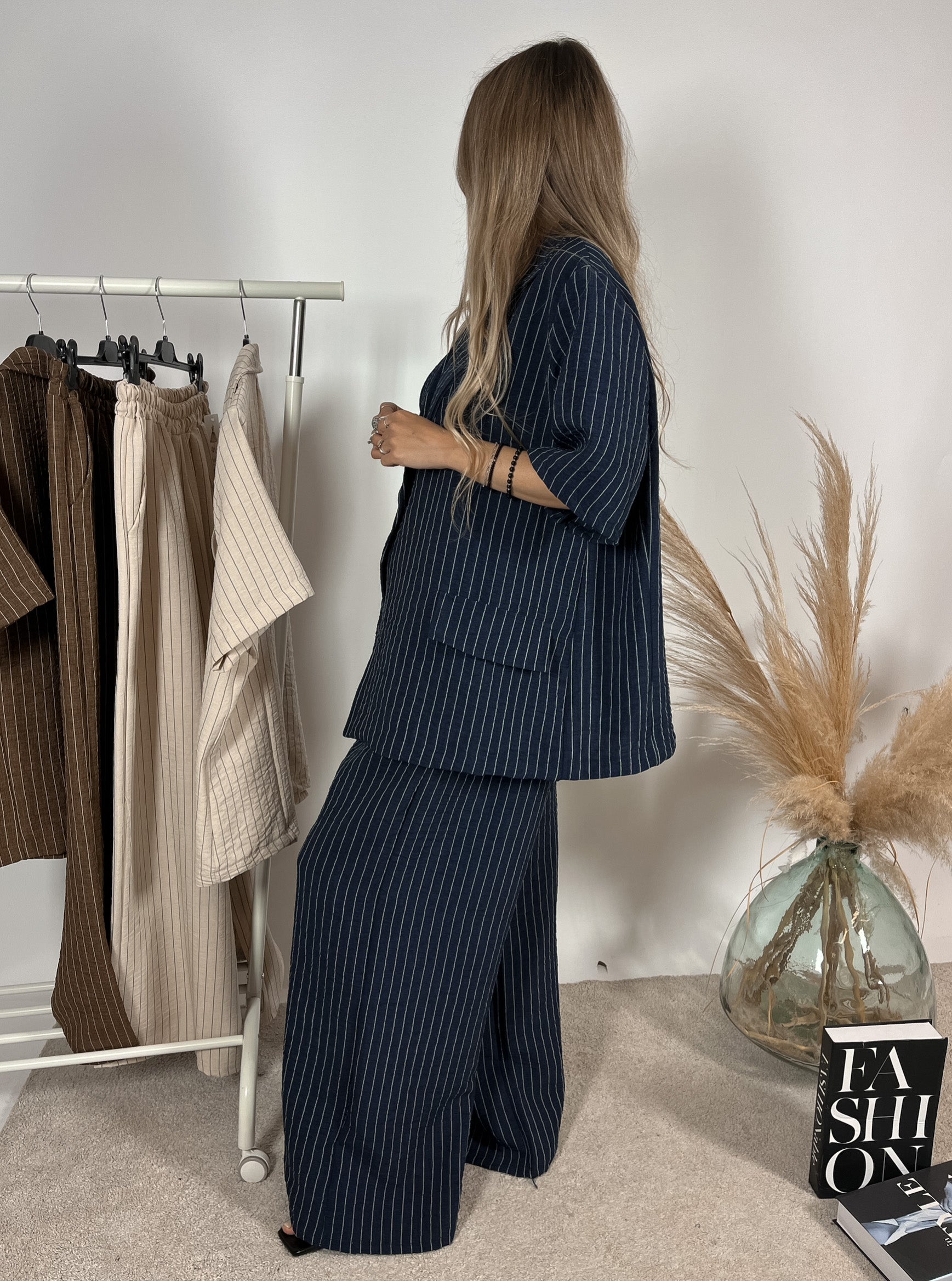 Tailleur Oversize Gessato +colori