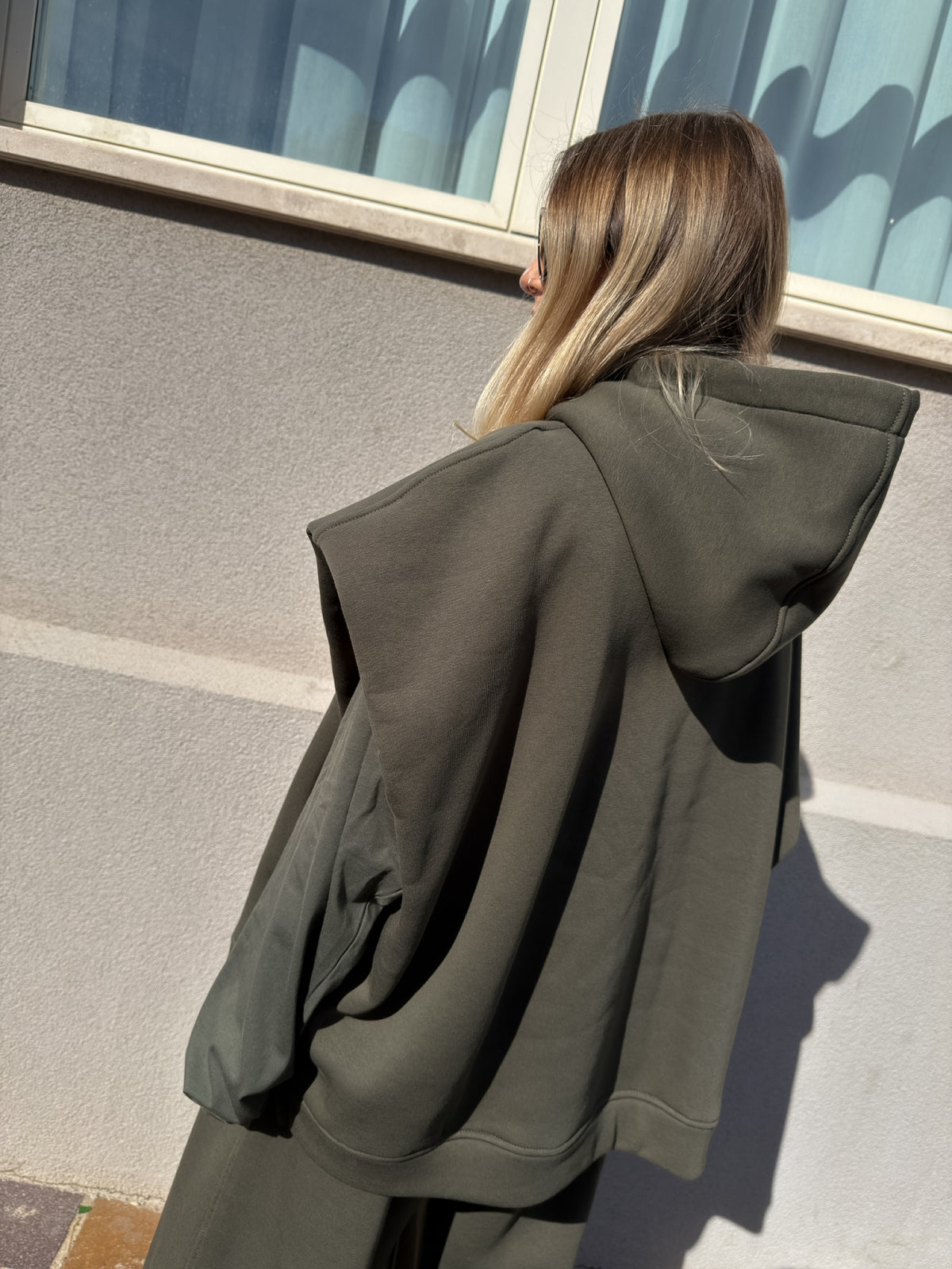 Maxi Felpa Gilet con T-Shirt Militare Sporty Kostumn1