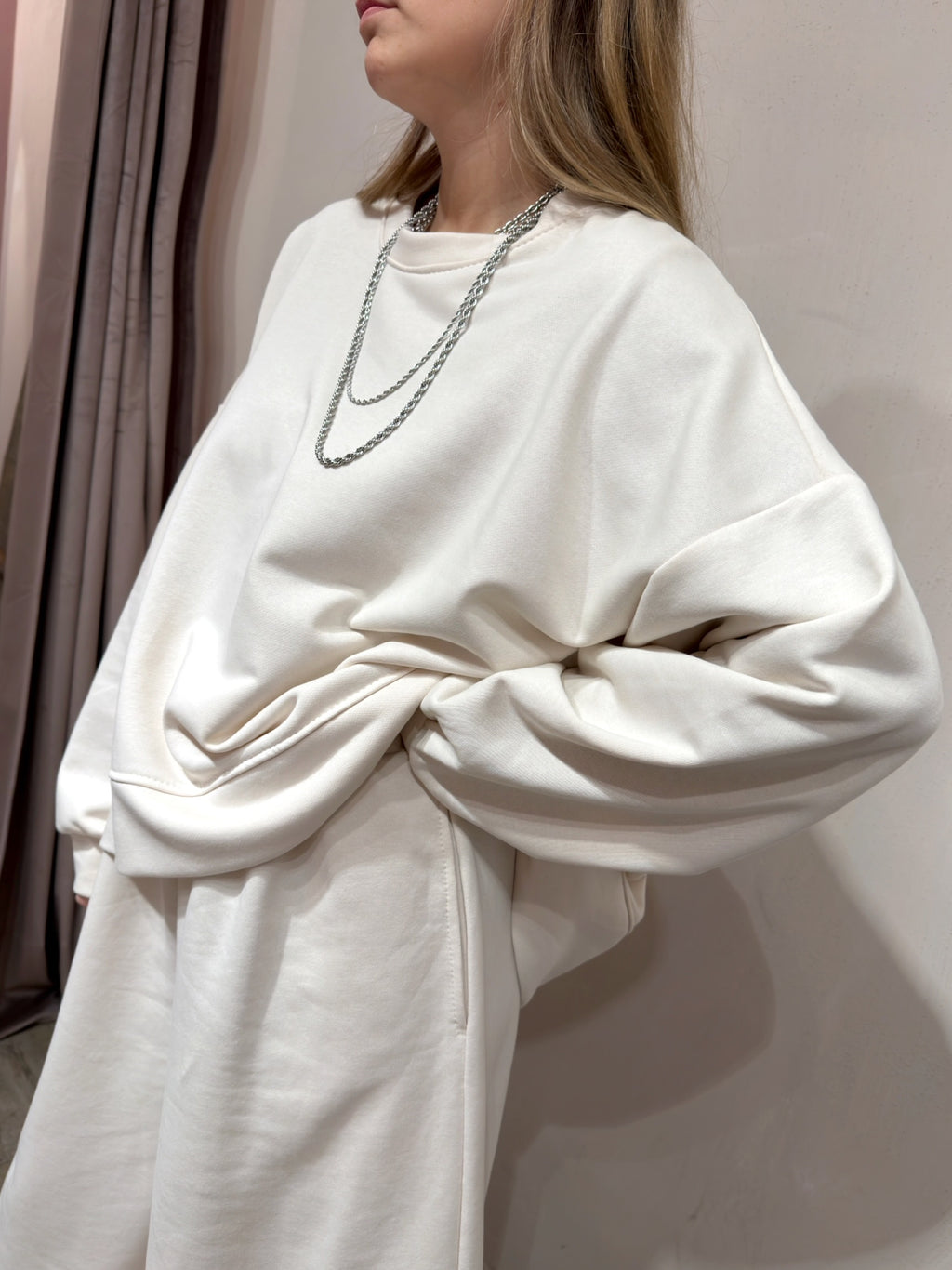 Felpa Oversize Cecilia +COLORI