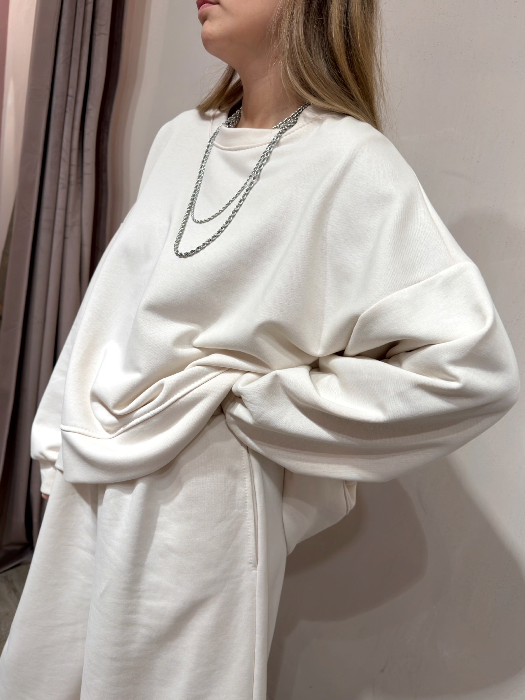 Felpa Oversize Cecilia +COLORI