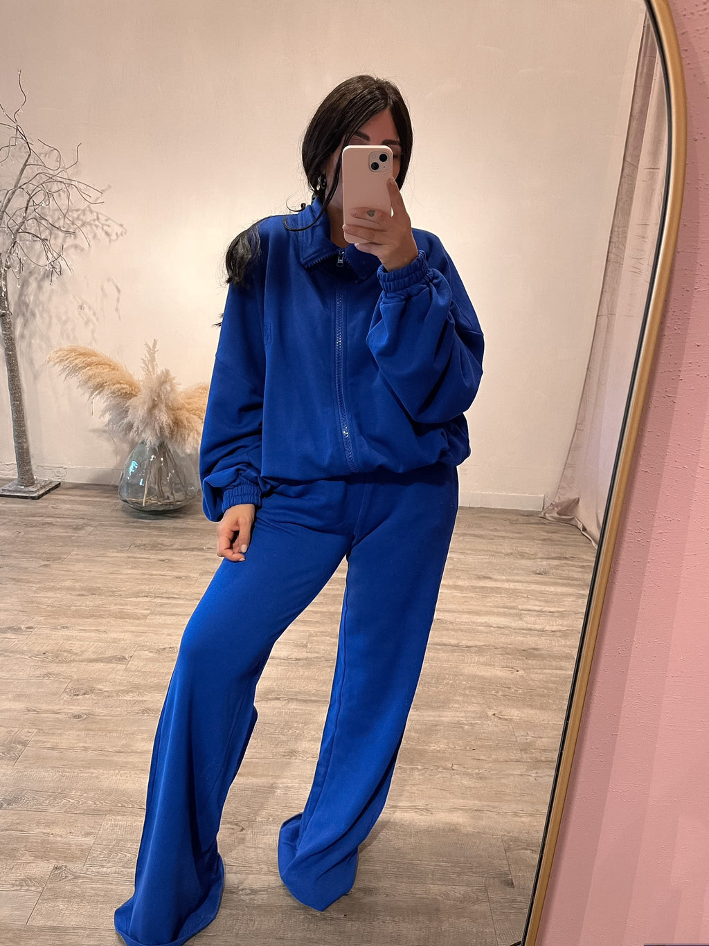 Panta Palazzo Sporty Blu Kostumn1